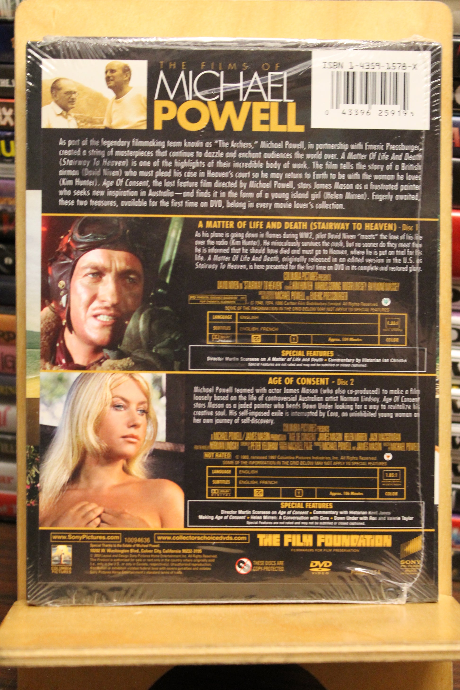 A Matter of Life and Death DVD