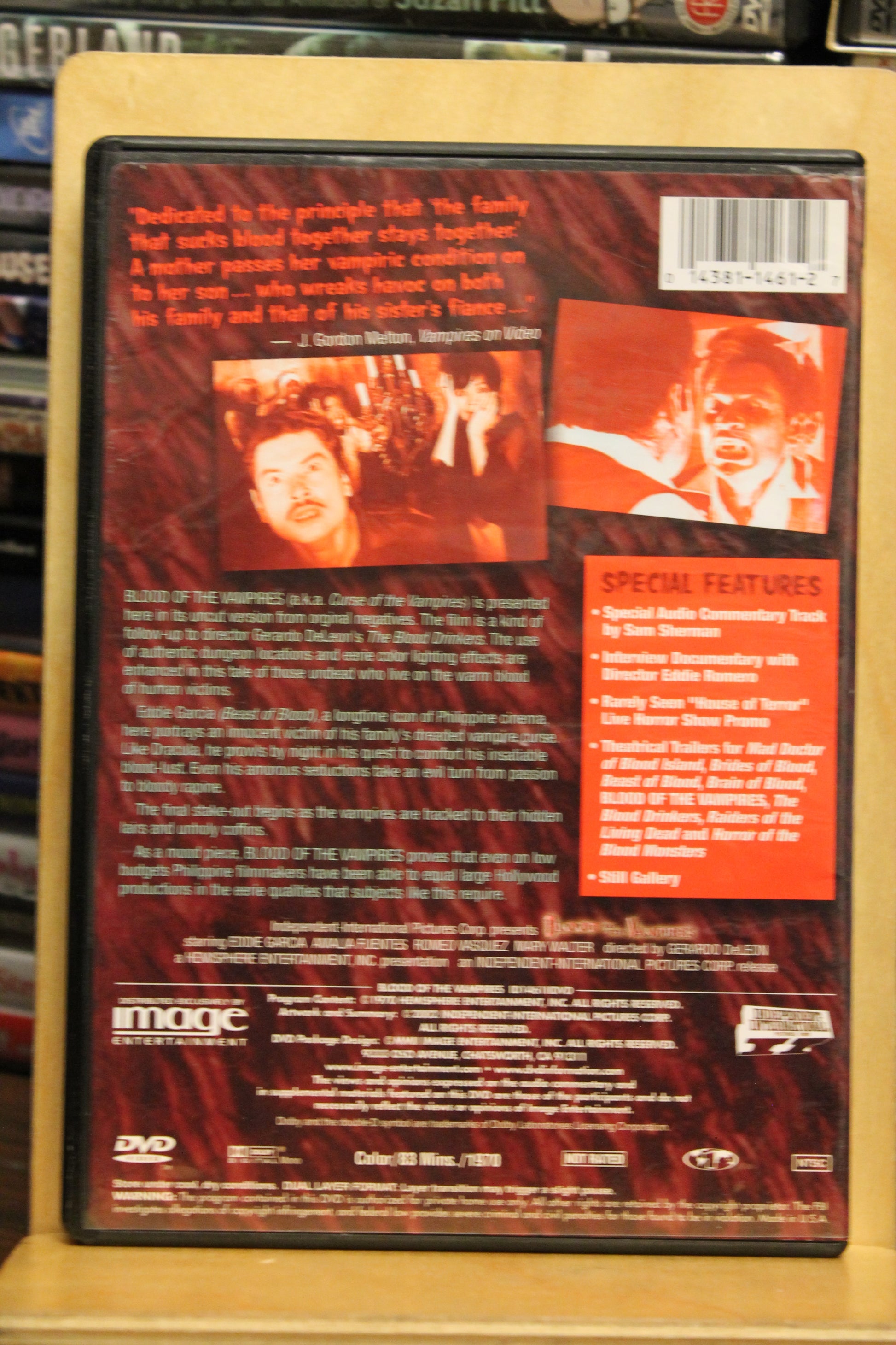 Curse of the Vampires DVD