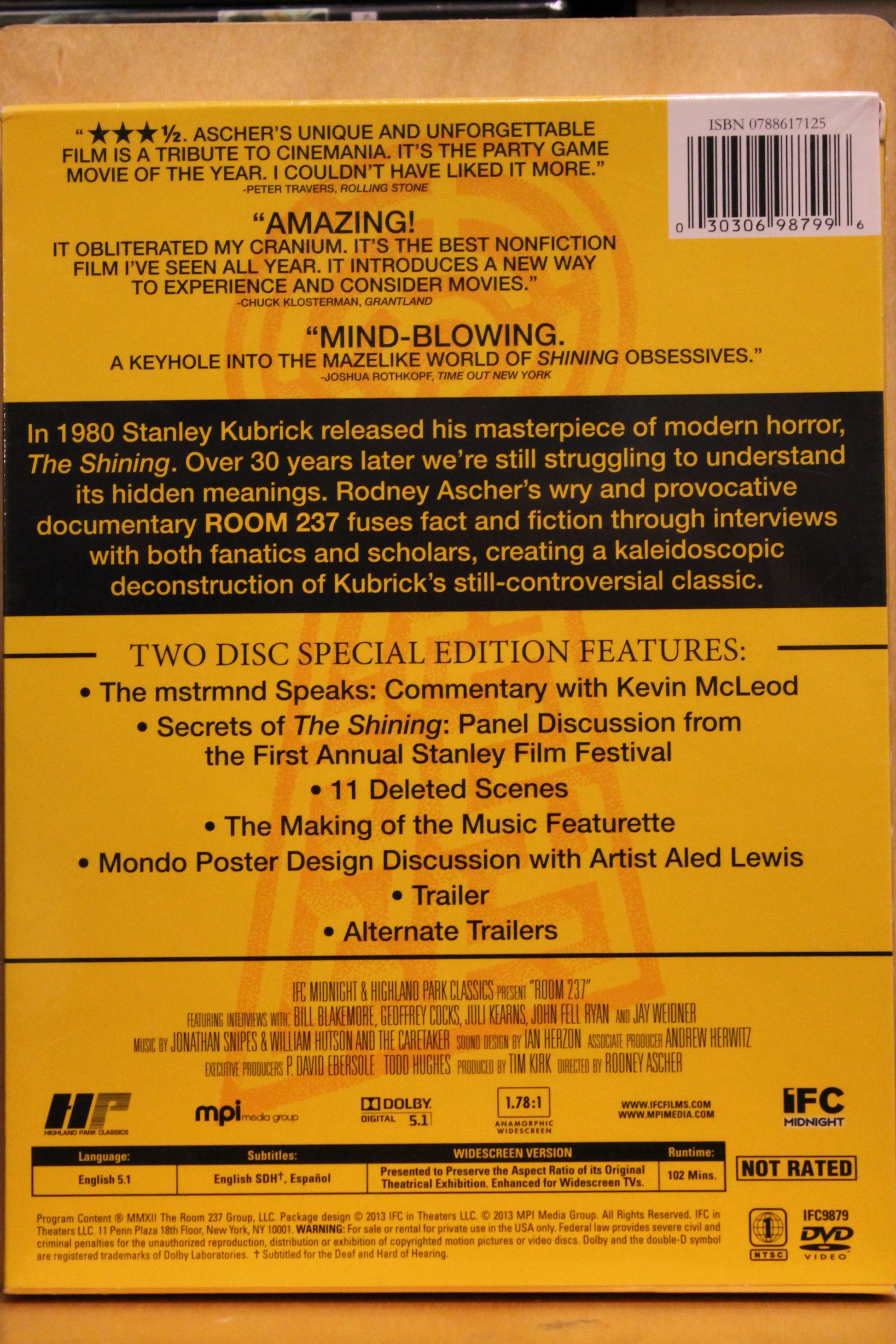 Room 237 DVD