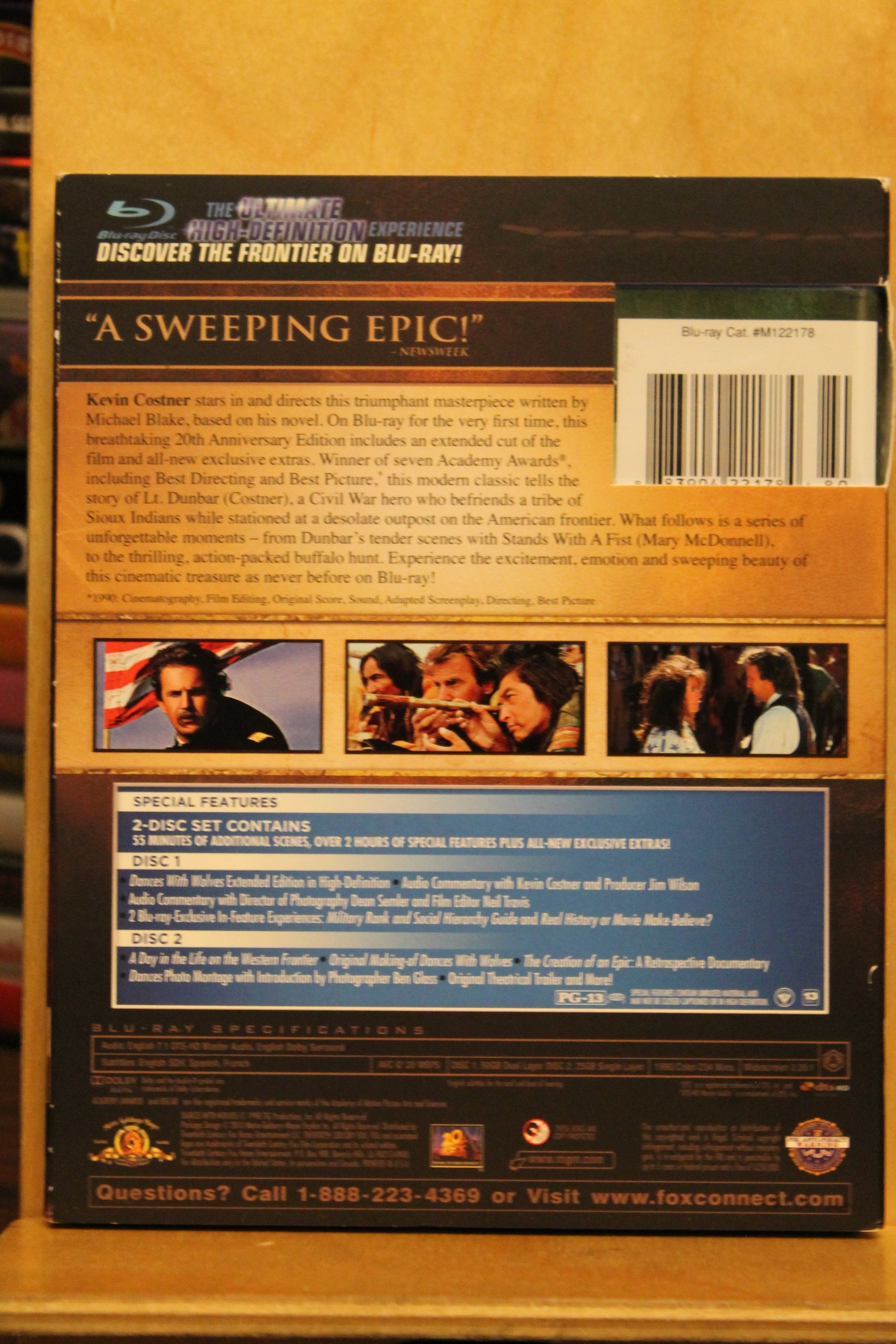 Dances with Wolves Blu-ray