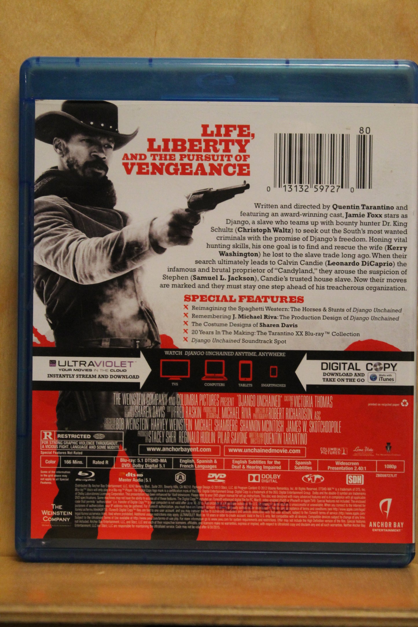 Django Unchained Blu-ray