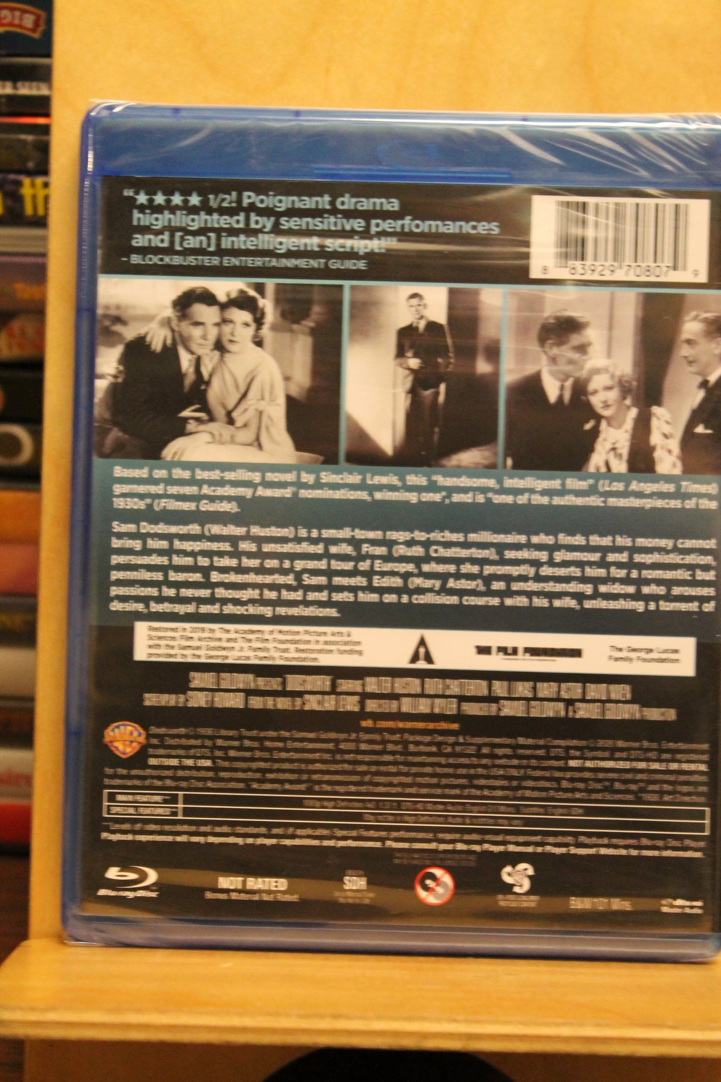 Dodsworth Blu-ray