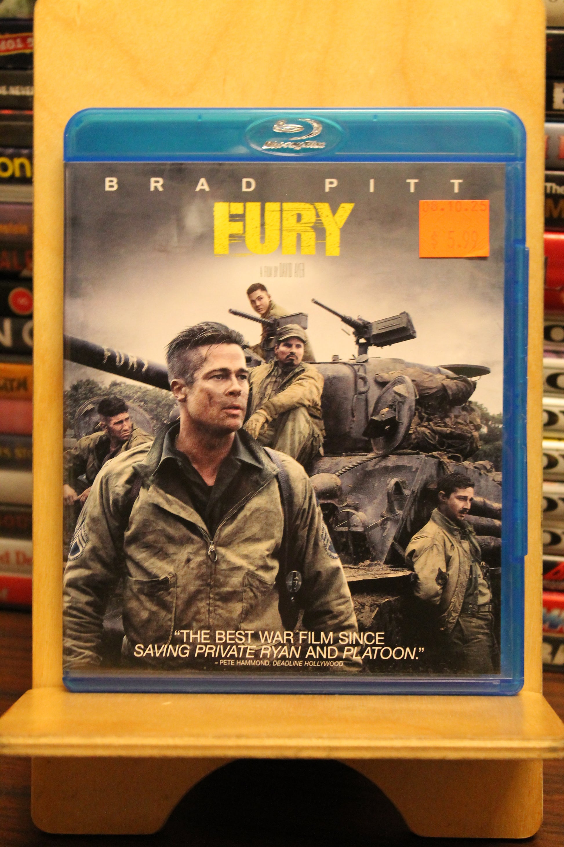 Fury Blu-ray