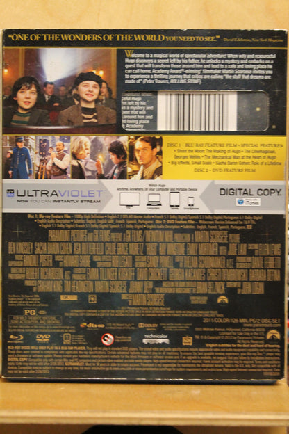 Hugo Blu-ray