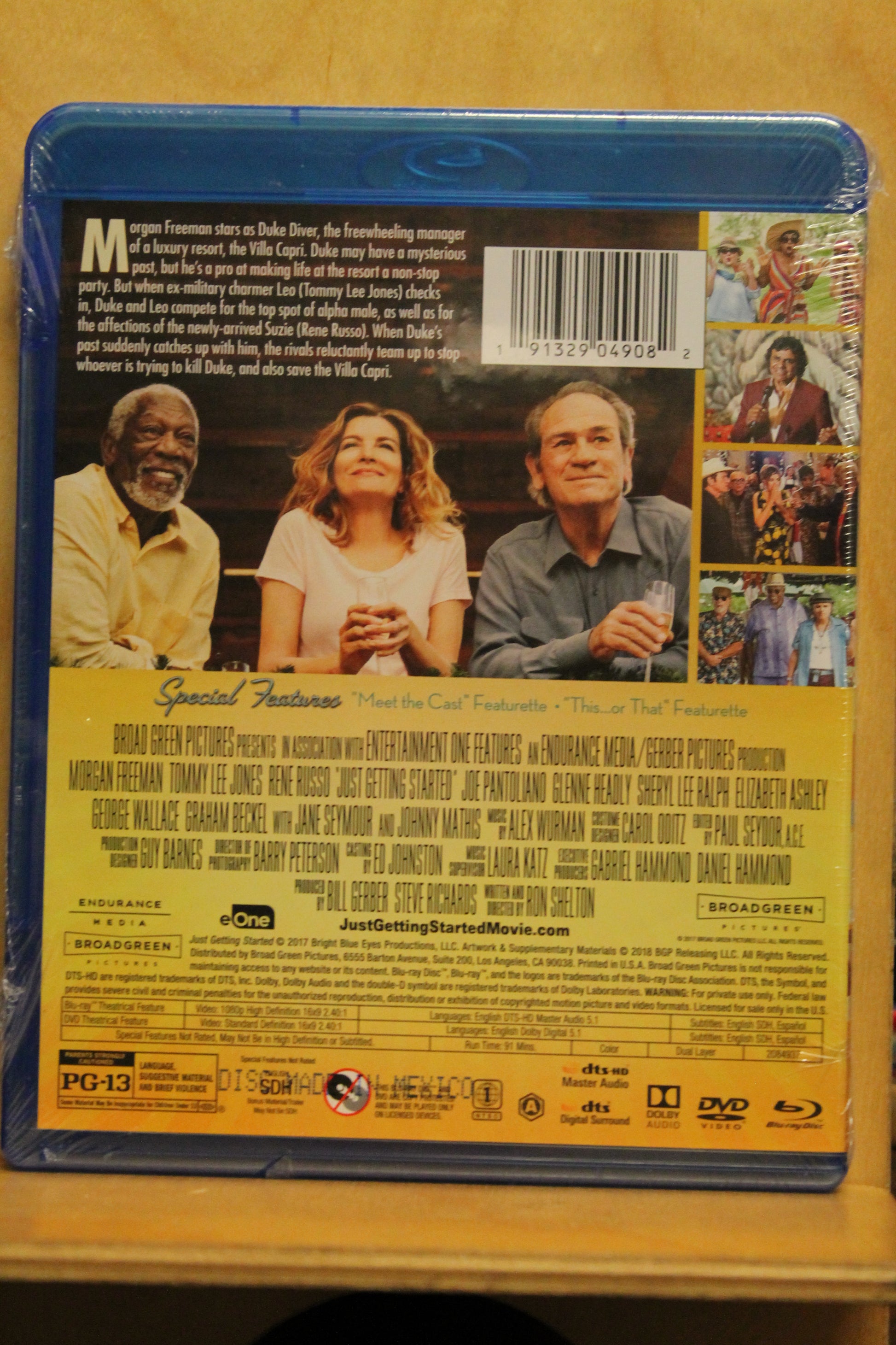 Just Getting Started Blu-ray