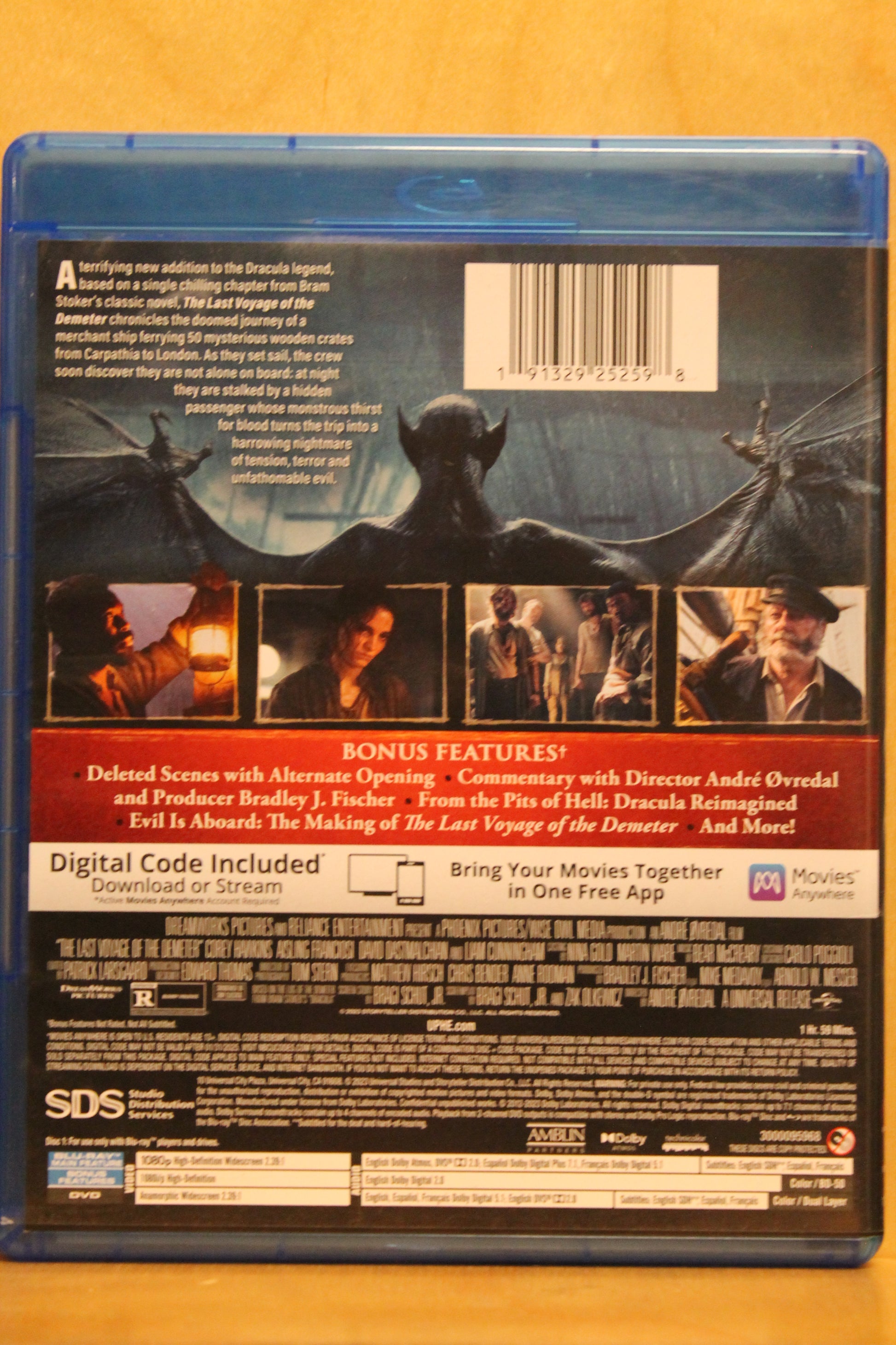 The Last Voyage of the Demeter Blu-ray