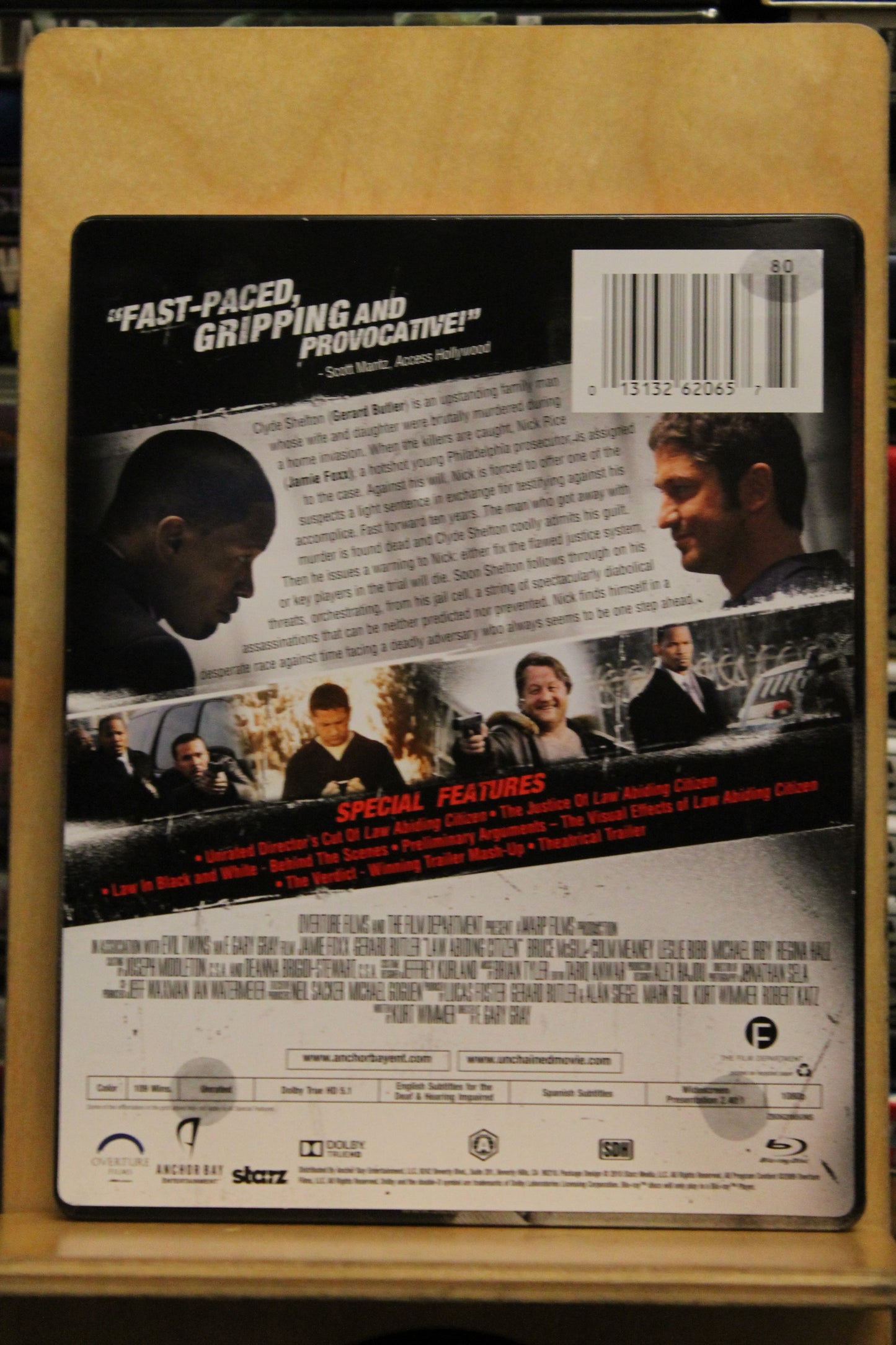 Law Abiding Citizen Blu-ray