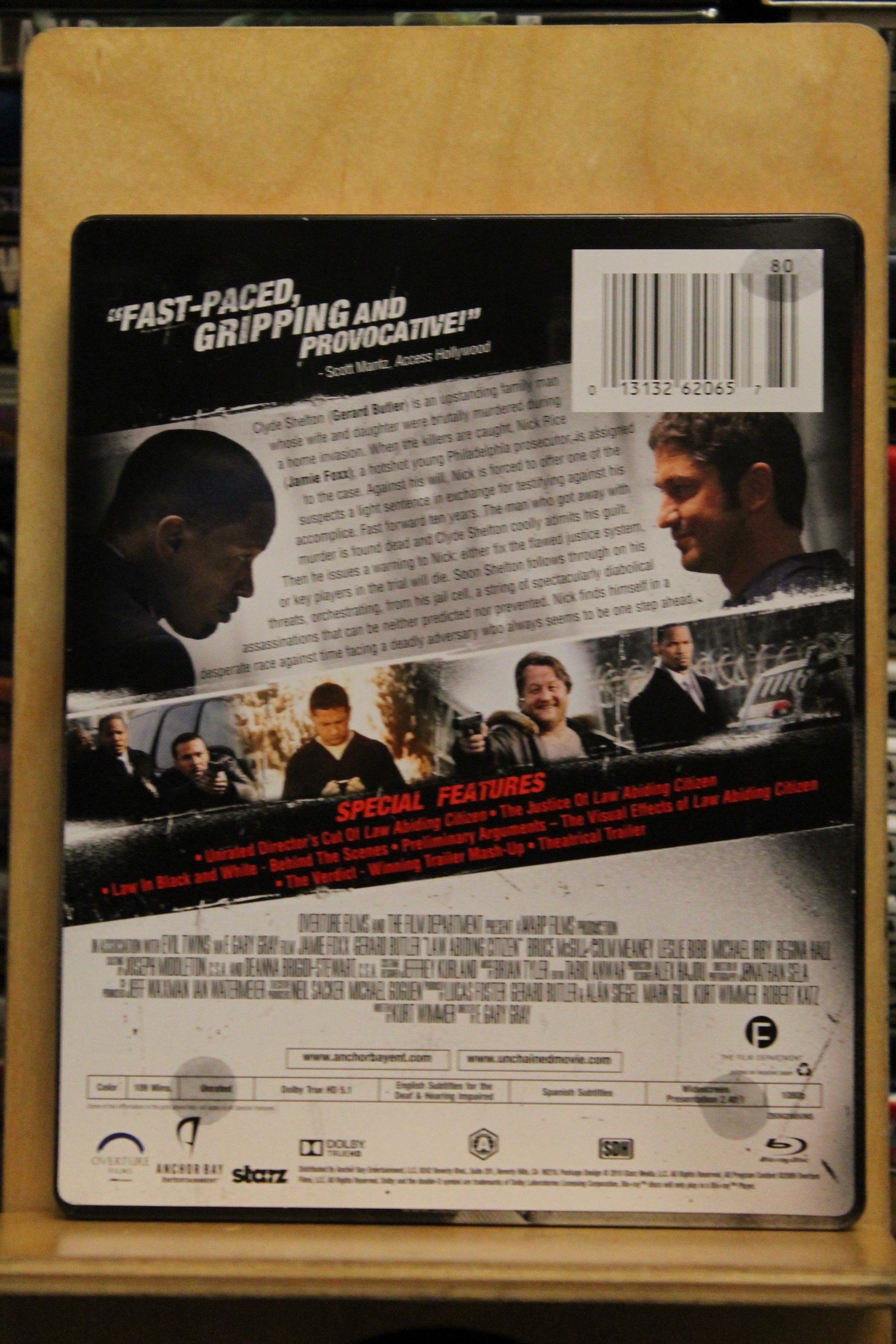 Law Abiding Citizen Blu-ray