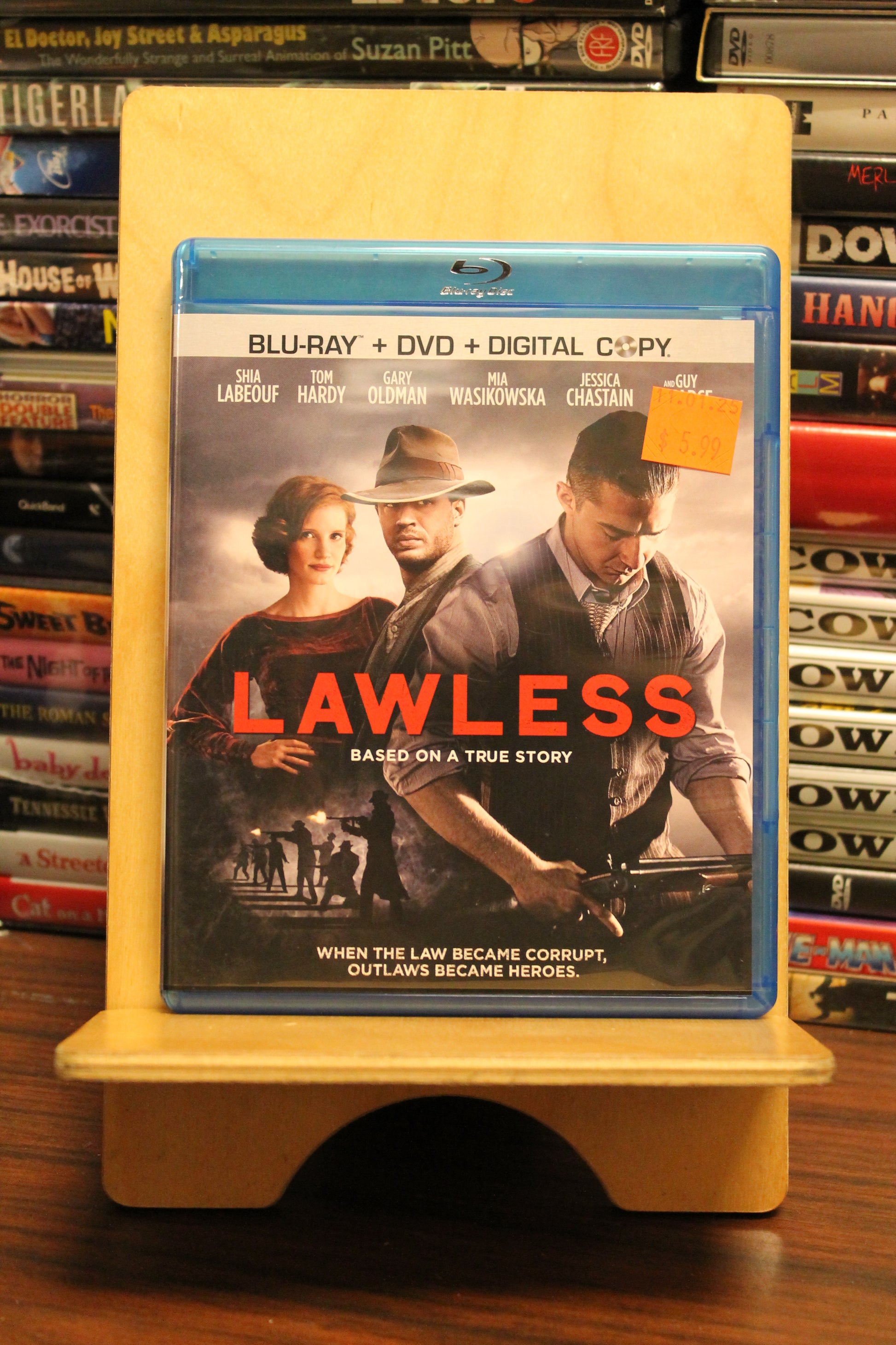 Lawless Blu-ray