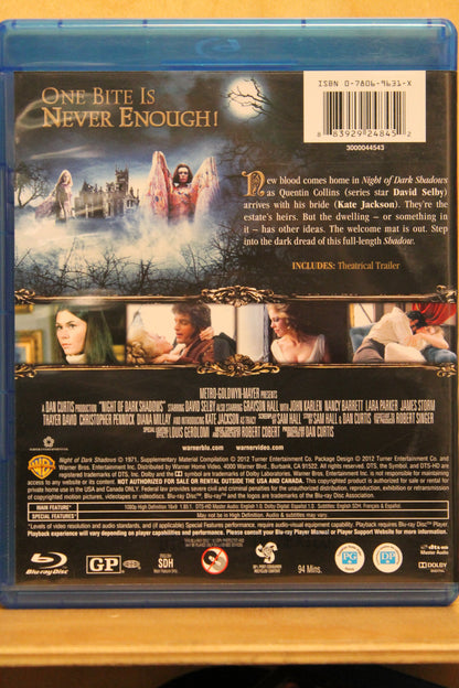 Night of Dark Shadows Blu-ray