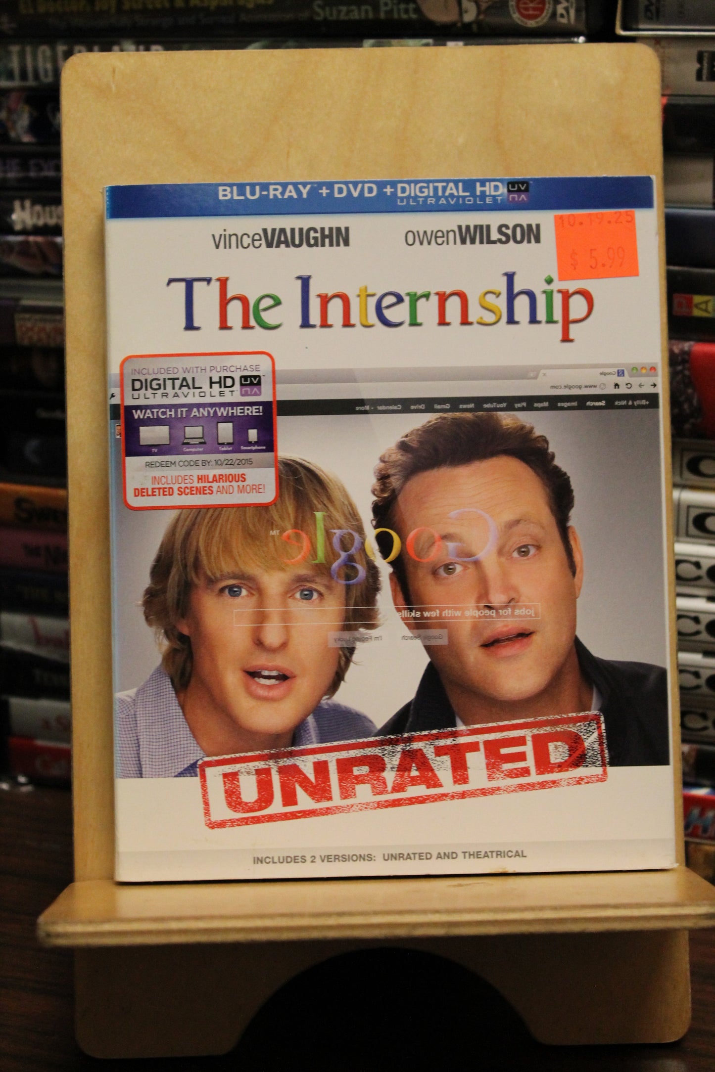 The Internship Blu-ray