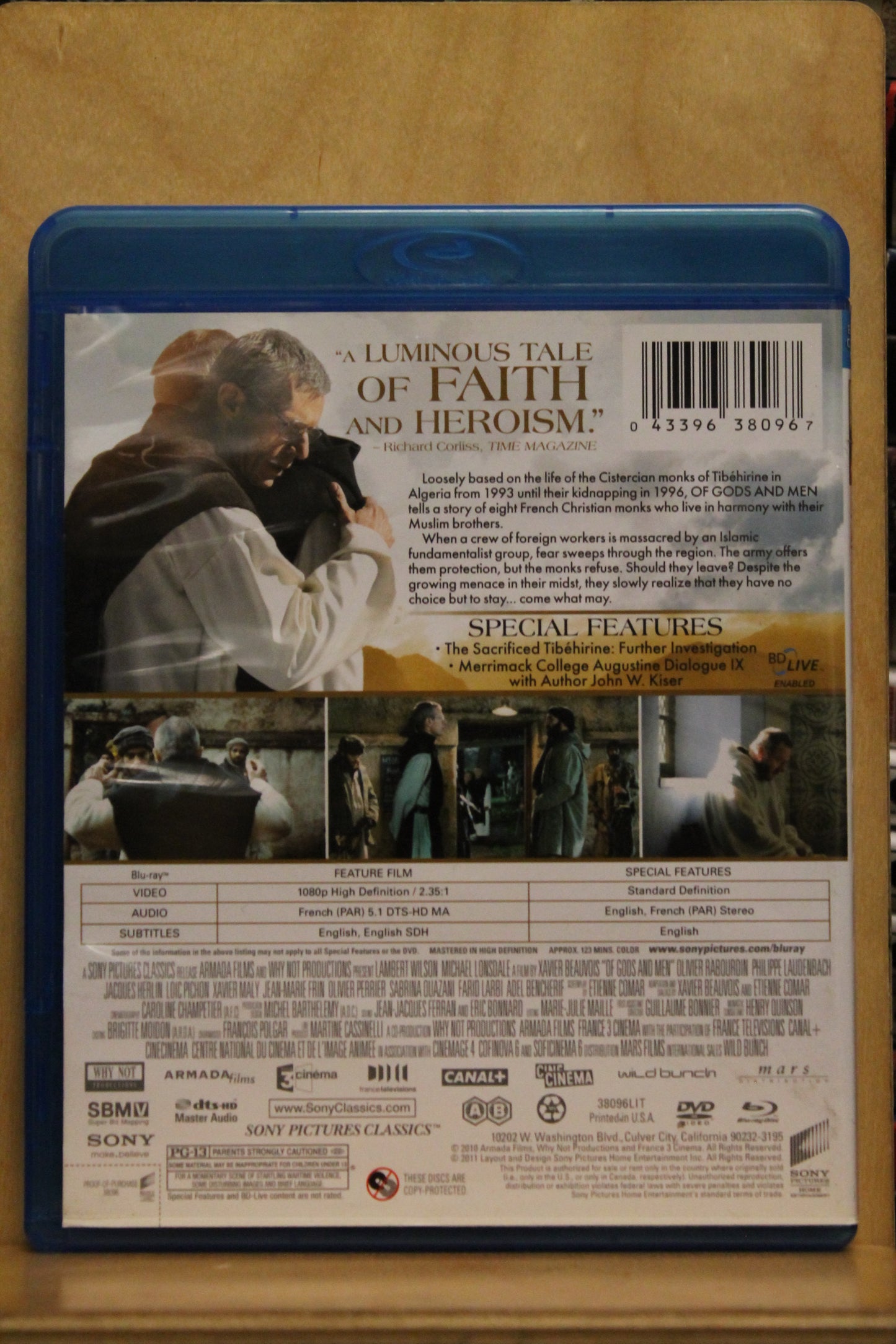 Of Gods and Men Blu-ray