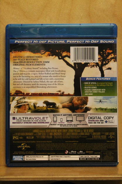 Out of Africa Blu-ray