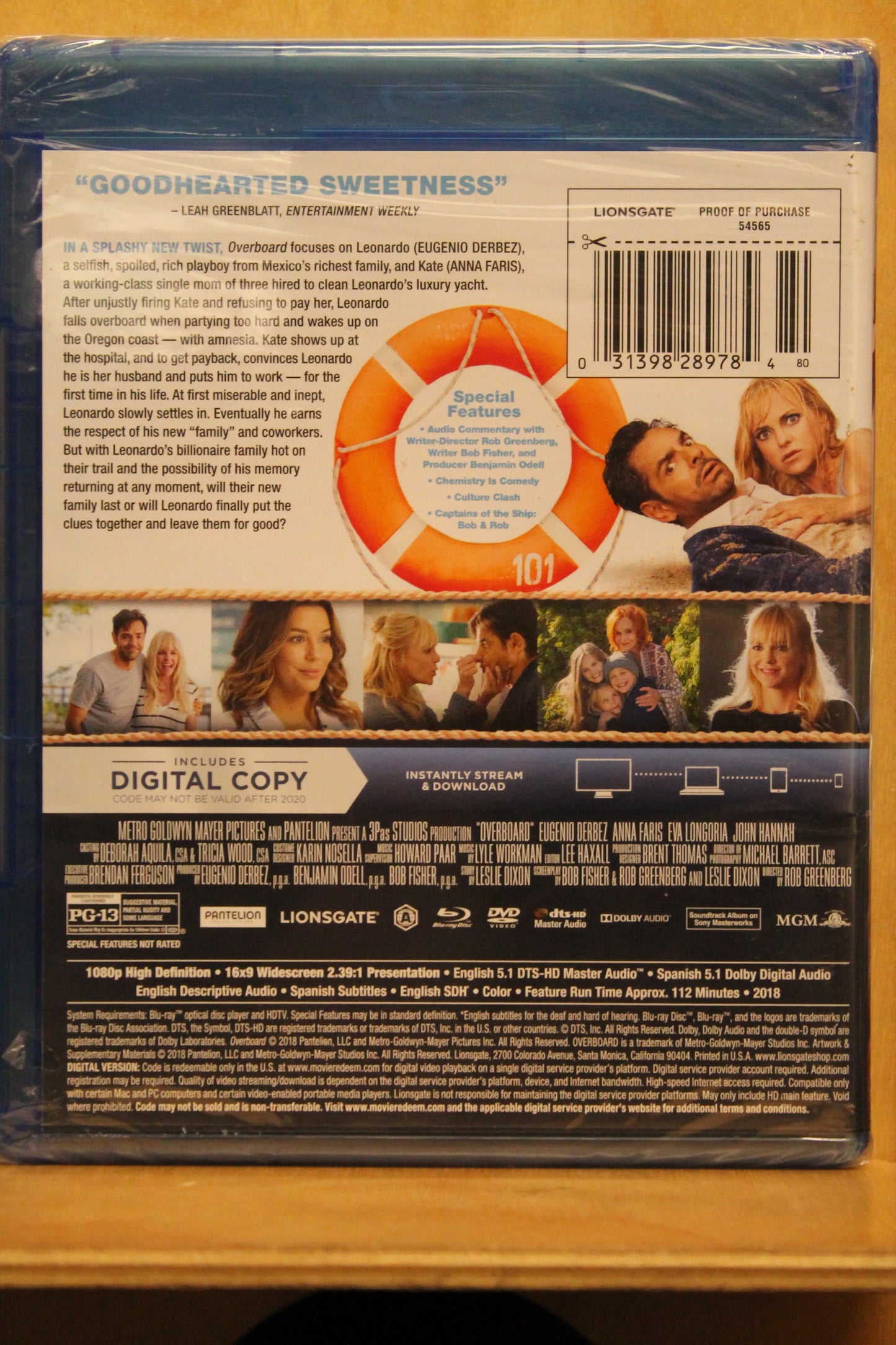 Overboard Blu-ray