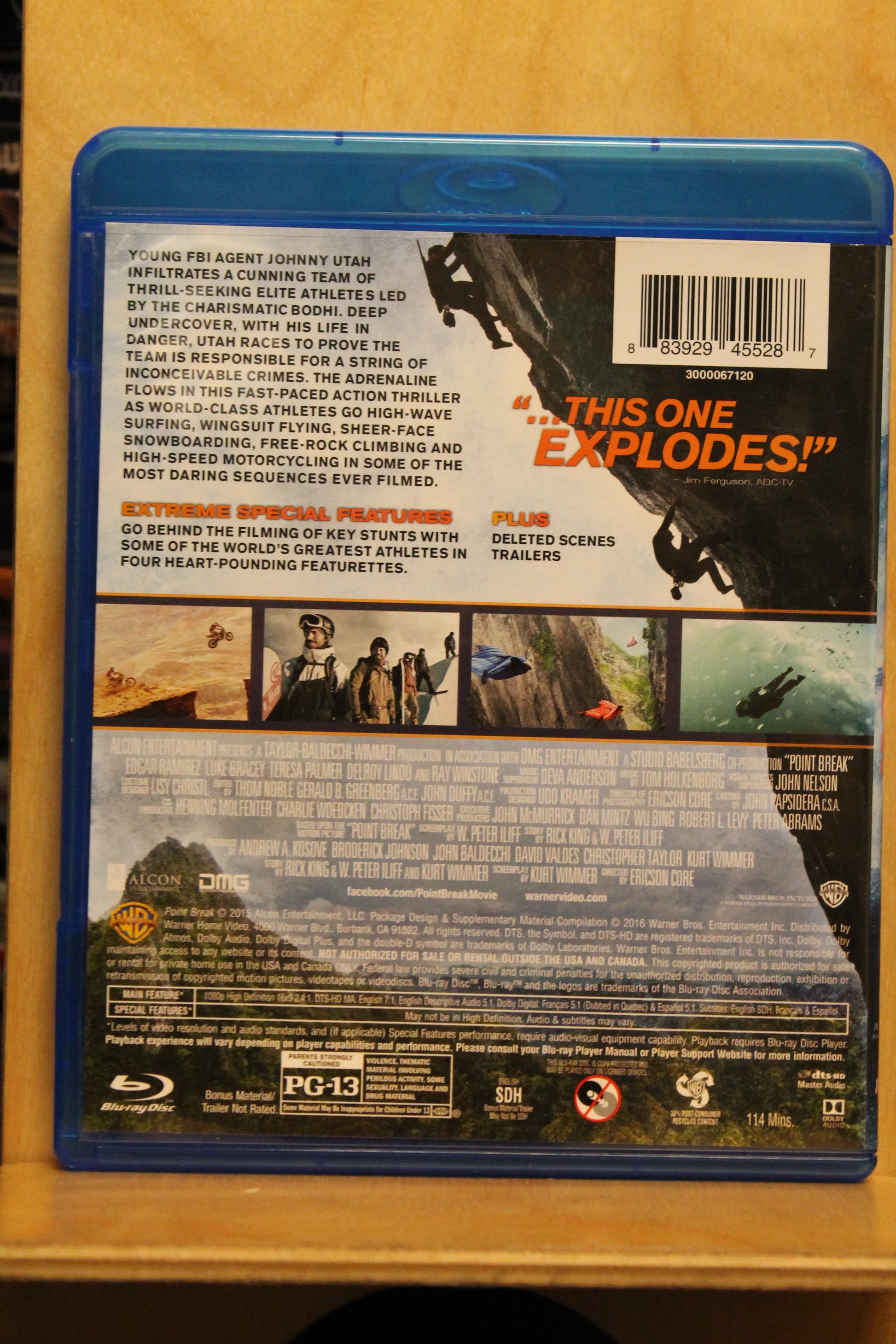 Point Break Blu-ray