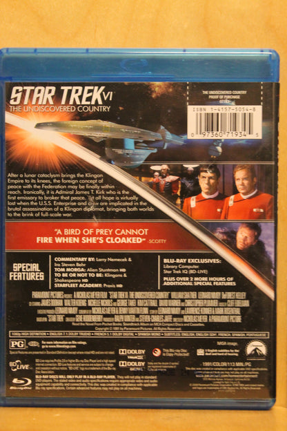 Star Trek VI: The Undiscovered Country Blu-ray