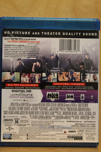 Straight Outta Compton Blu-ray
