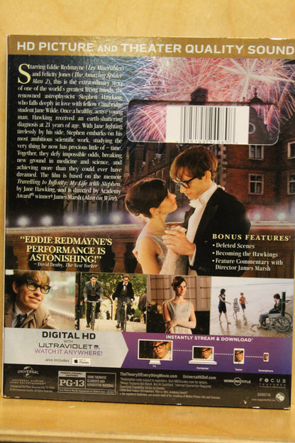 The Theory of Everything Blu-ray