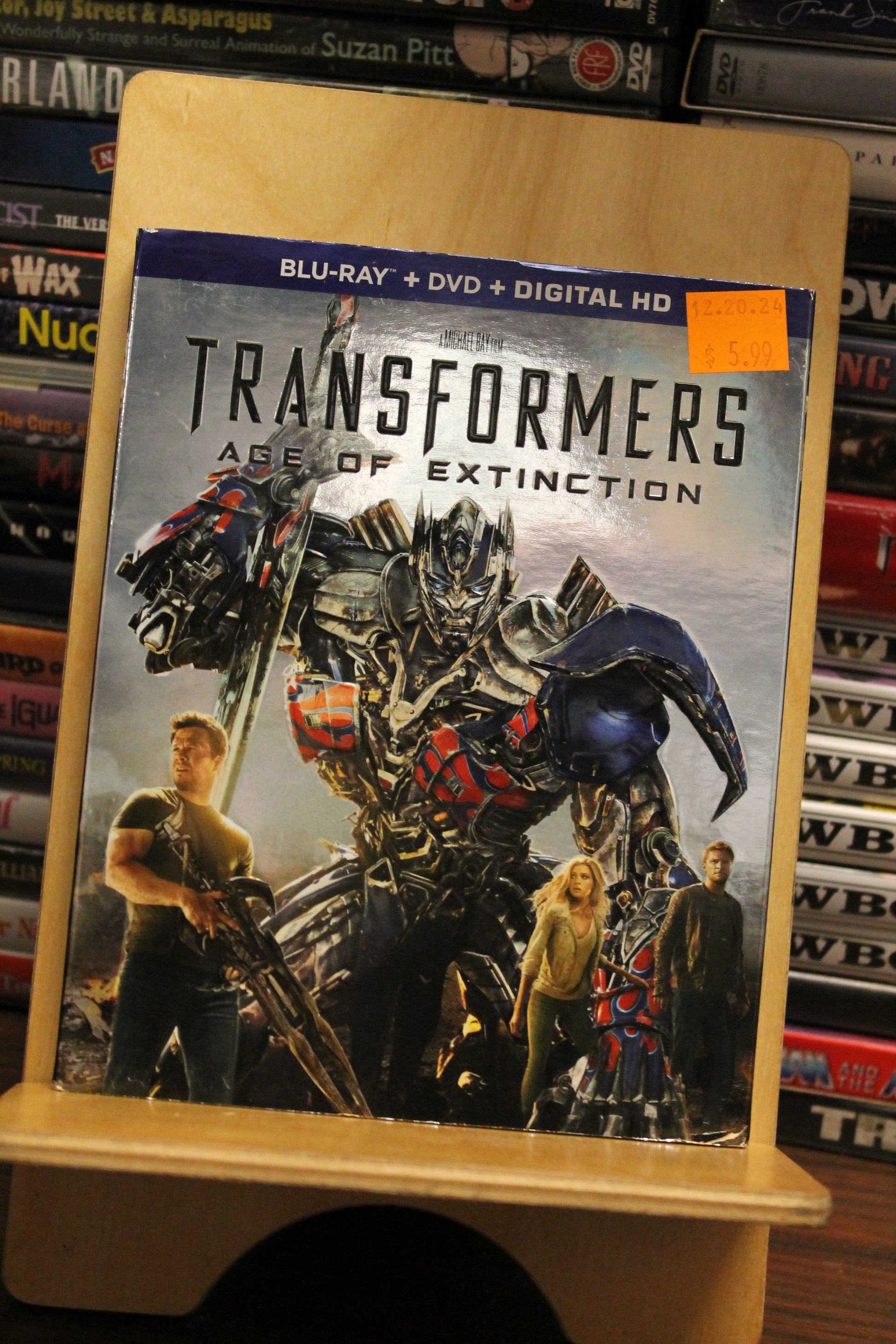Transformers: Age of Extinction Blu-ray