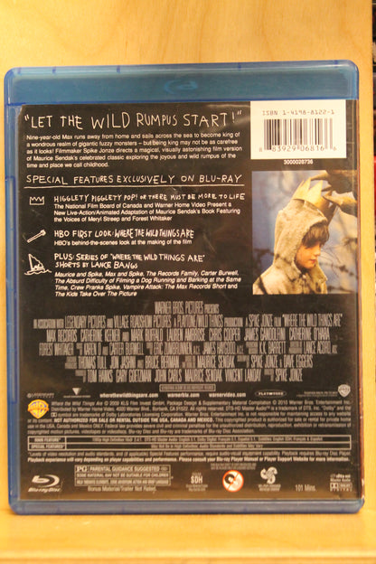 Where the Wild Things Are Blu-ray
