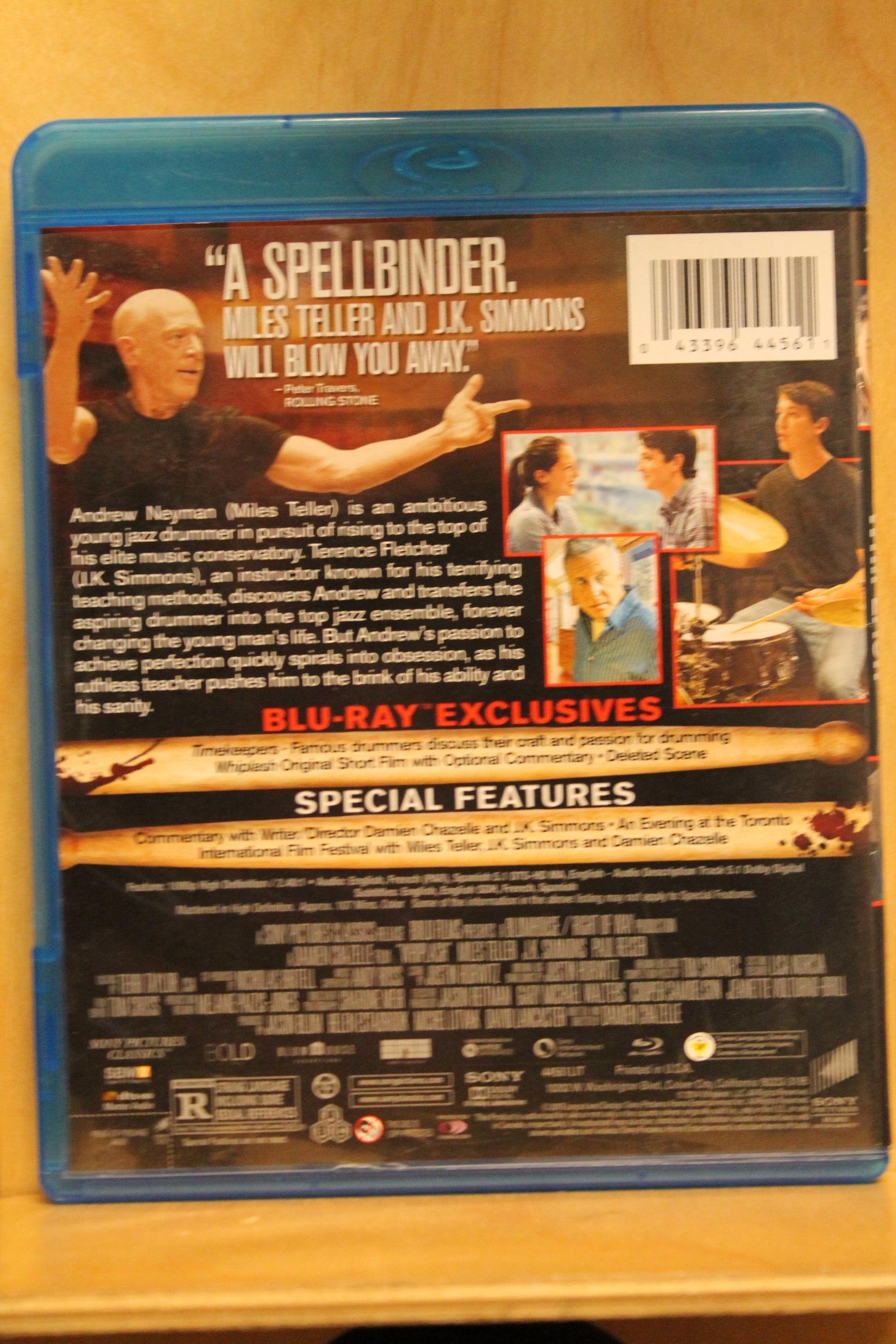 Whiplash Blu-ray