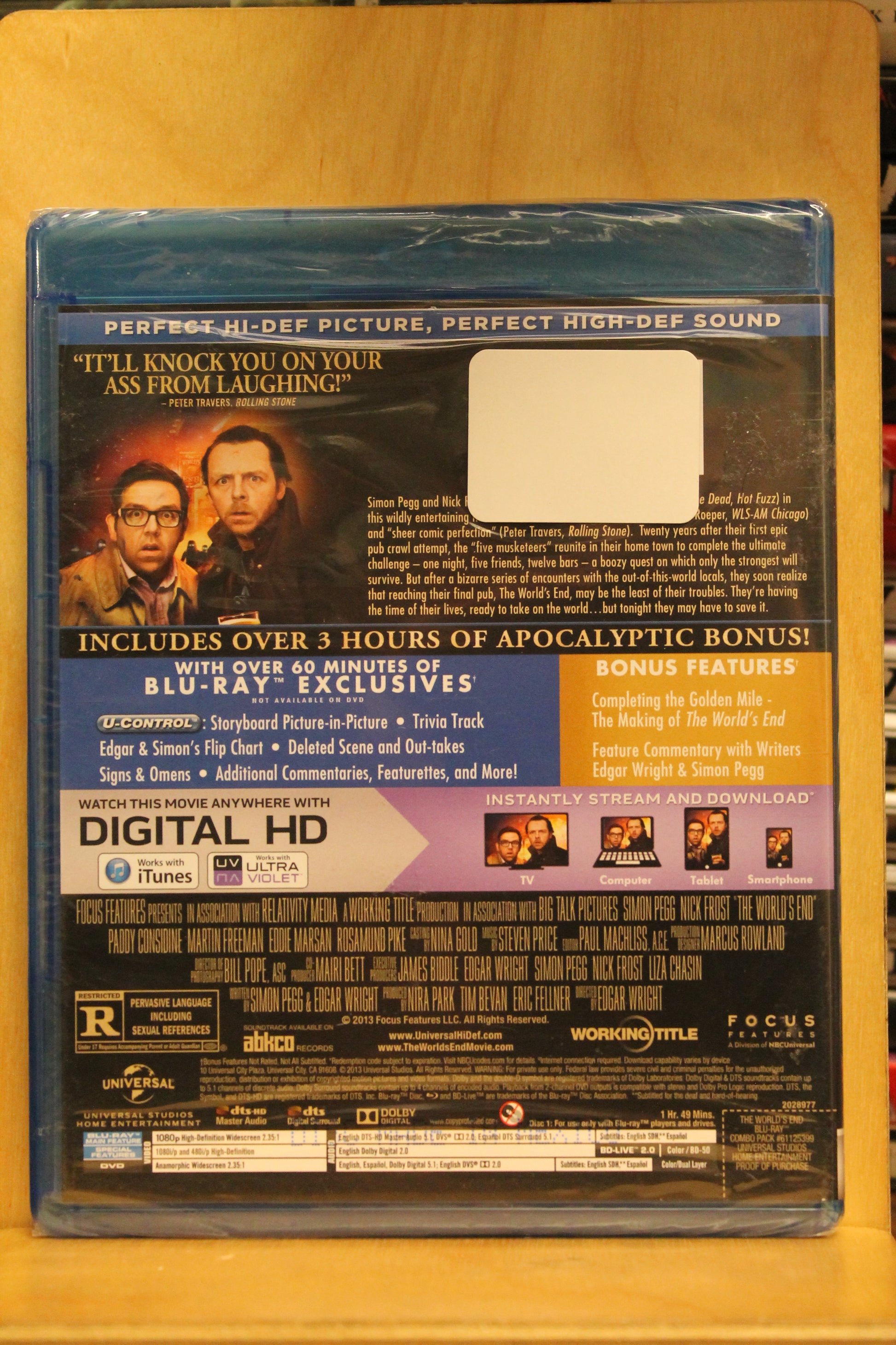 The World's End Blu-ray