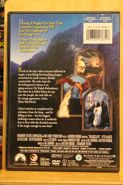 Dragonslayer DVD