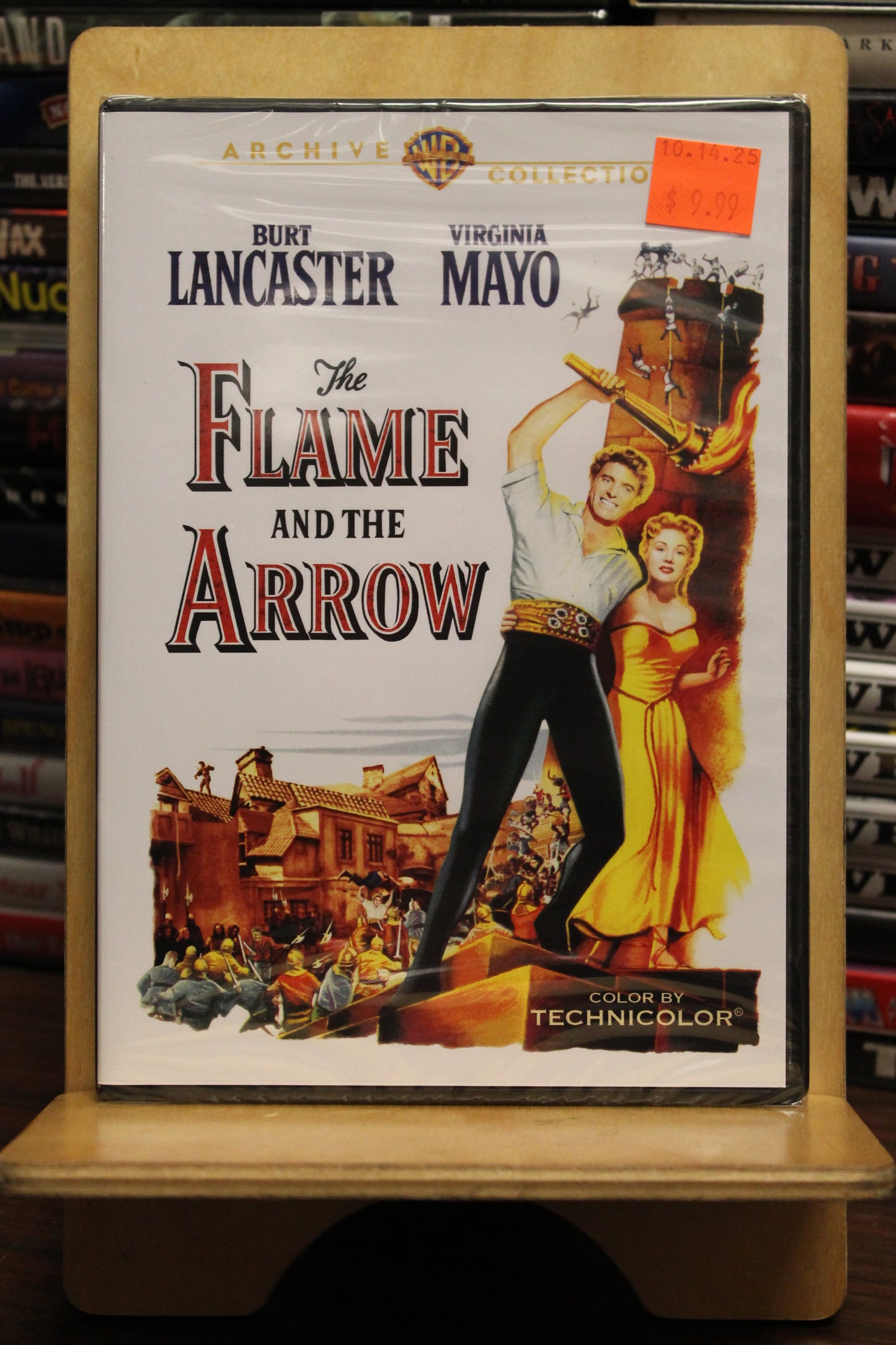 The Flame and the Arrow DVD