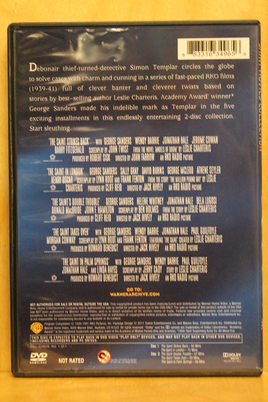 The Saint Strikes Back DVD