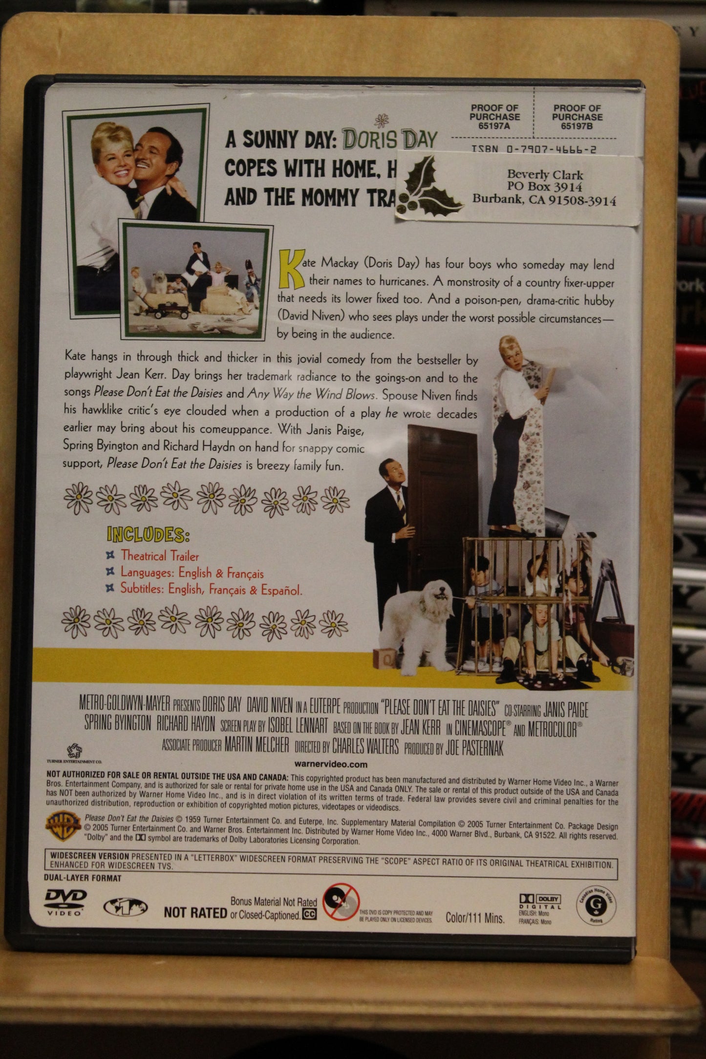 Please Don't Eat the Daisies DVD