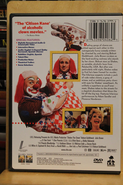 Shakes the Clown DVD