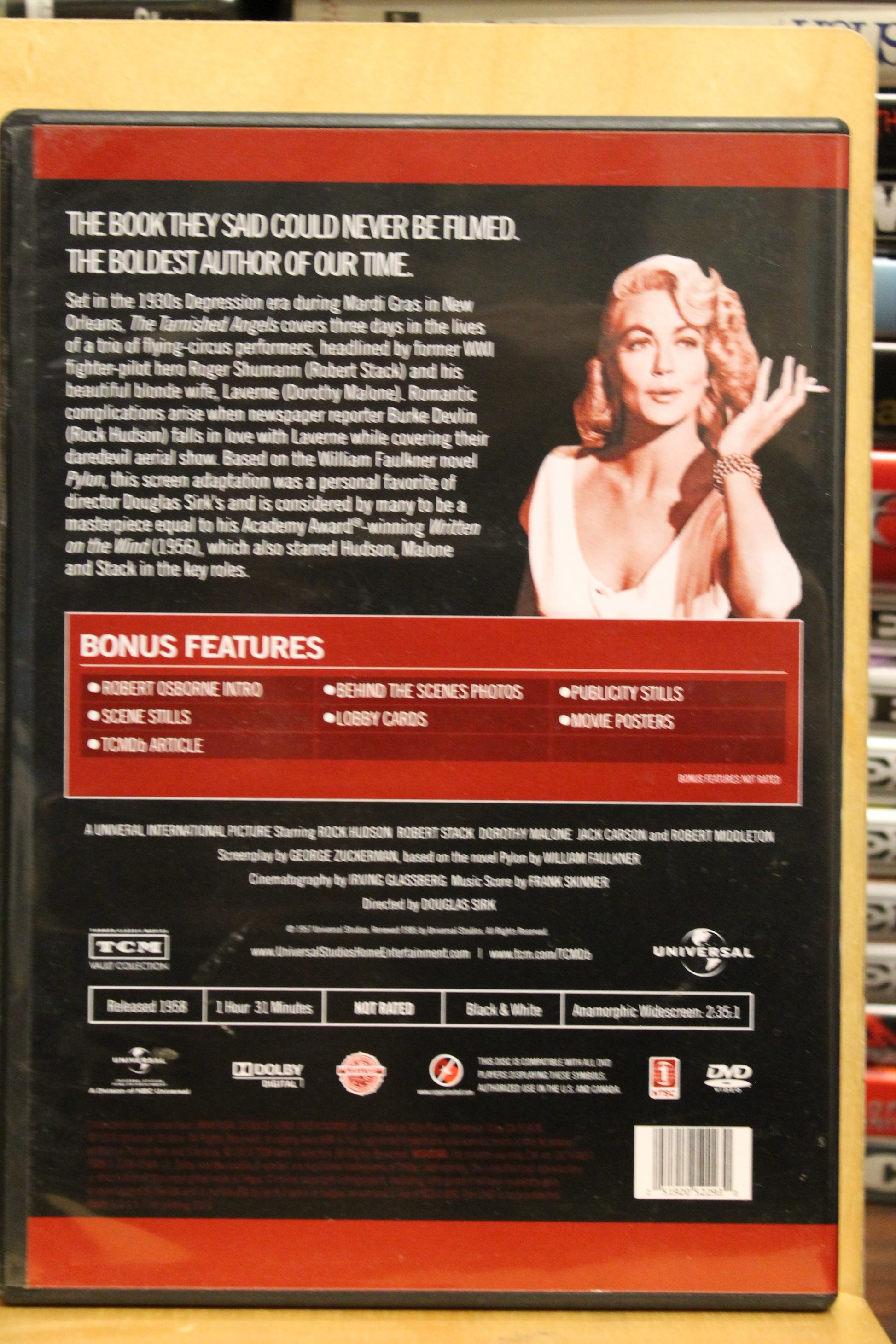 The Tarnished Angels DVD