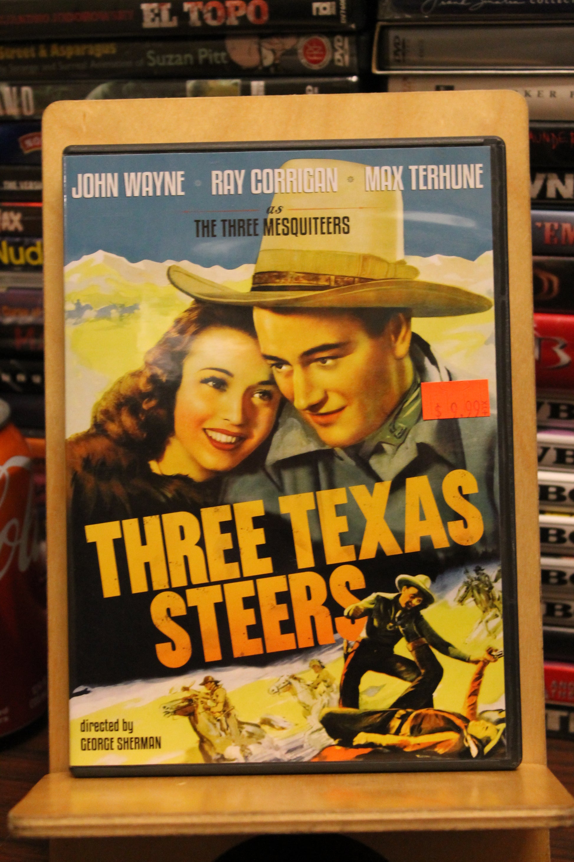 Three Texas Steers DVD