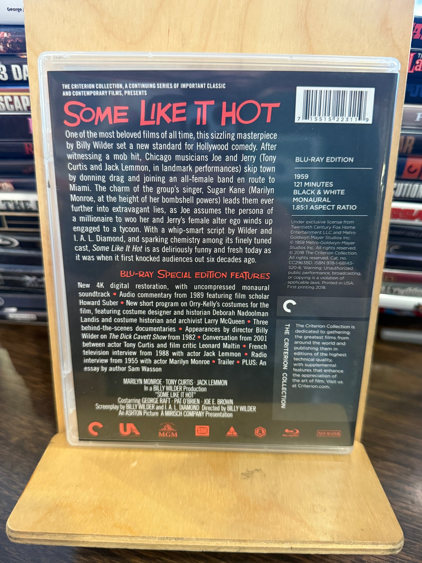 Some Like It Hot Blu-ray