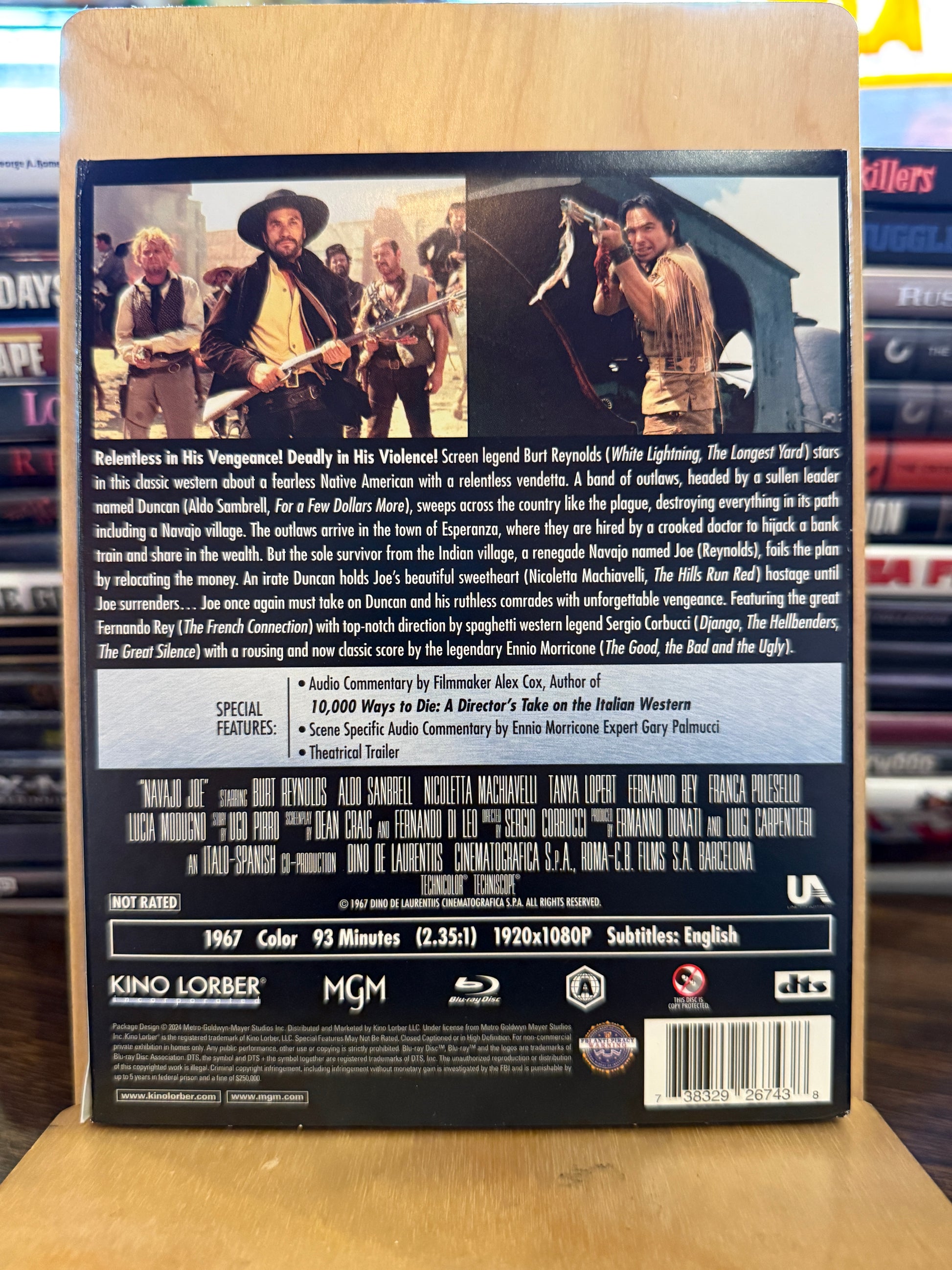 Navajo Joe Blu-ray