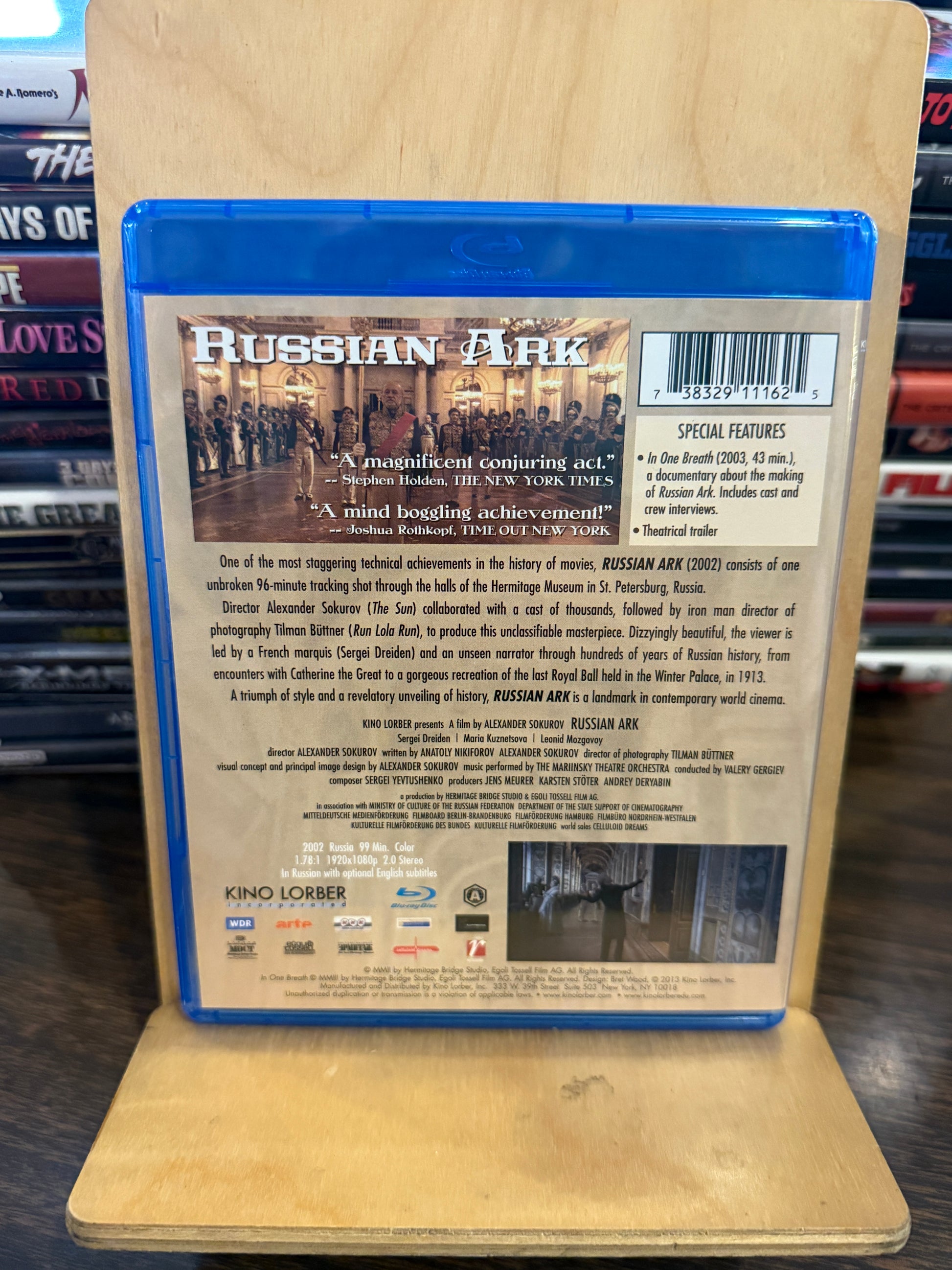 Russian Ark Blu-ray