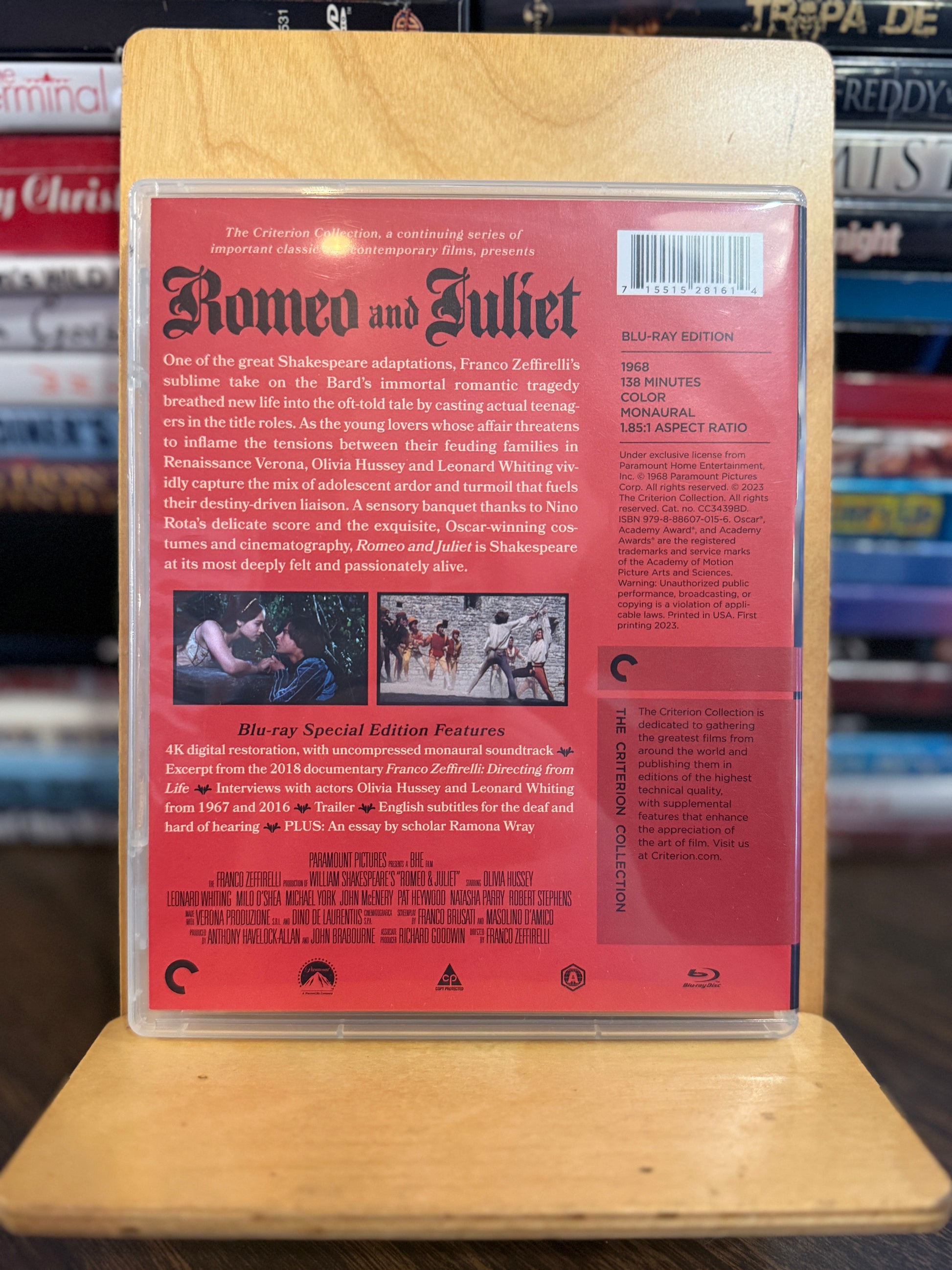 Romeo and Juliet Blu-ray