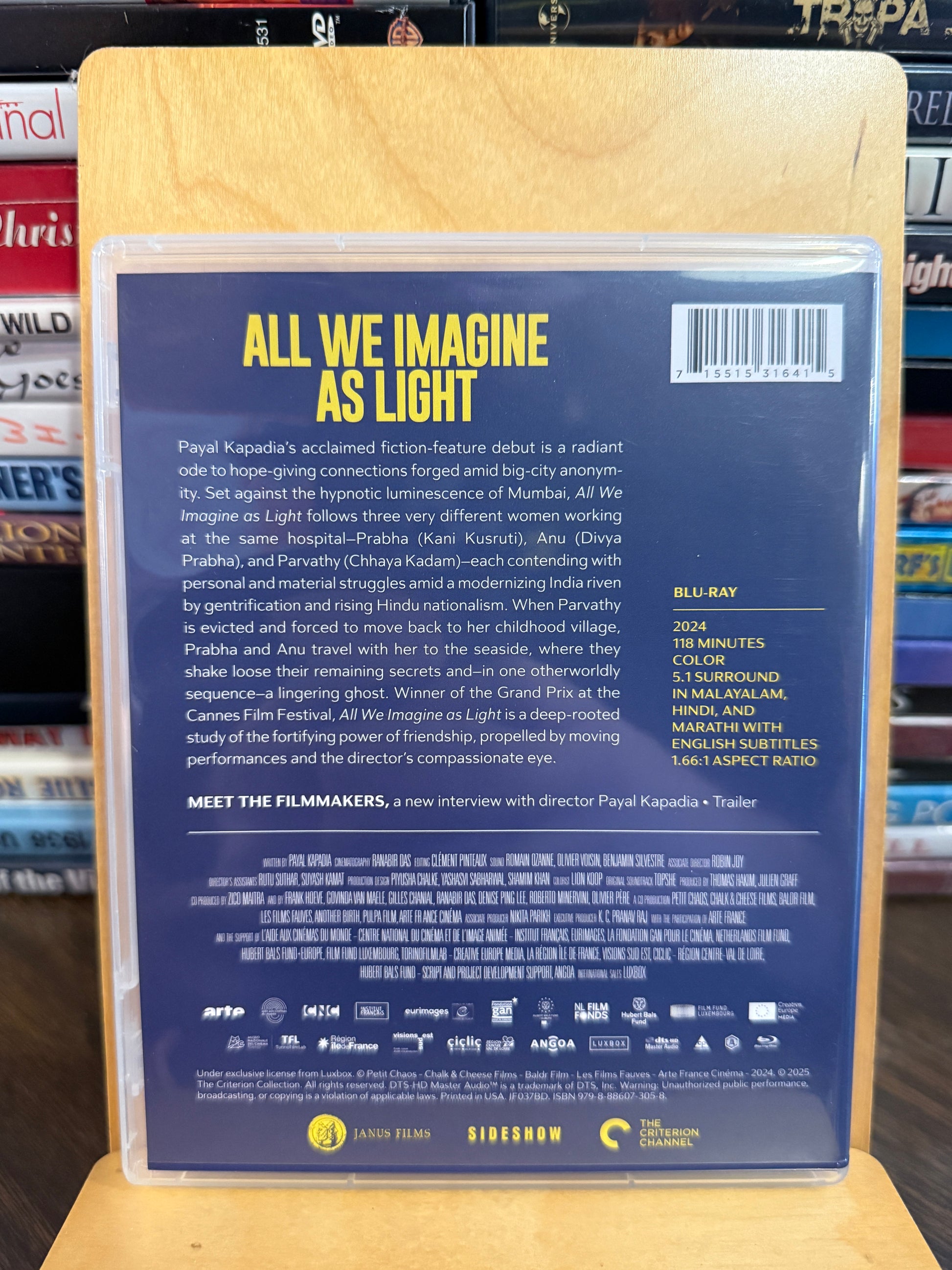 All We Imagine as Light Blu-ray