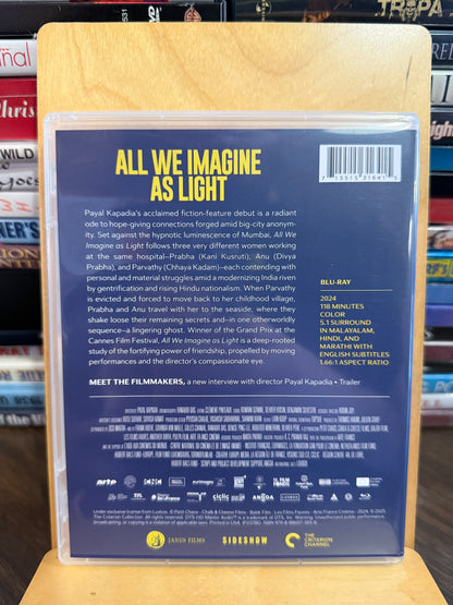 All We Imagine as Light Blu-ray