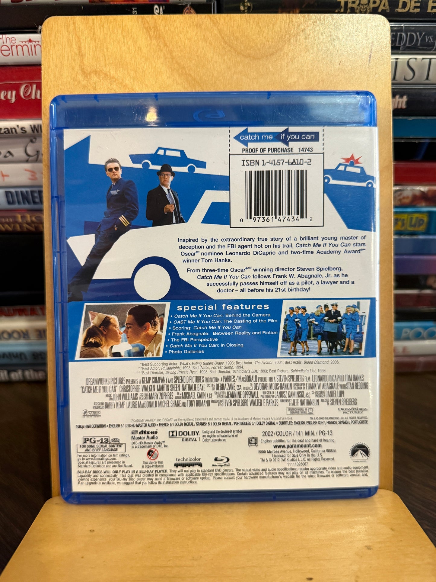 Catch Me If You Can Blu-ray