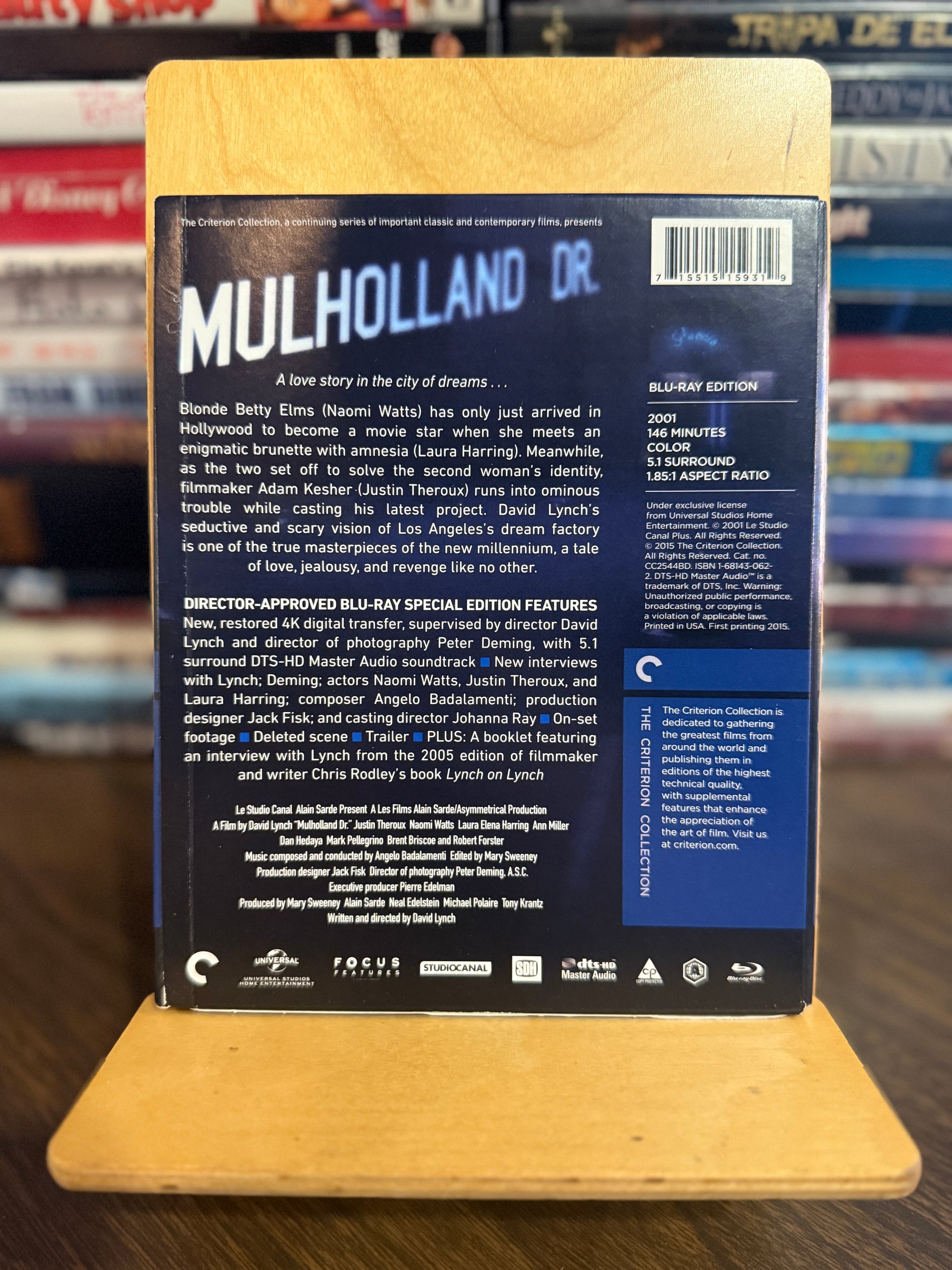 Mulholland Drive Blu-ray