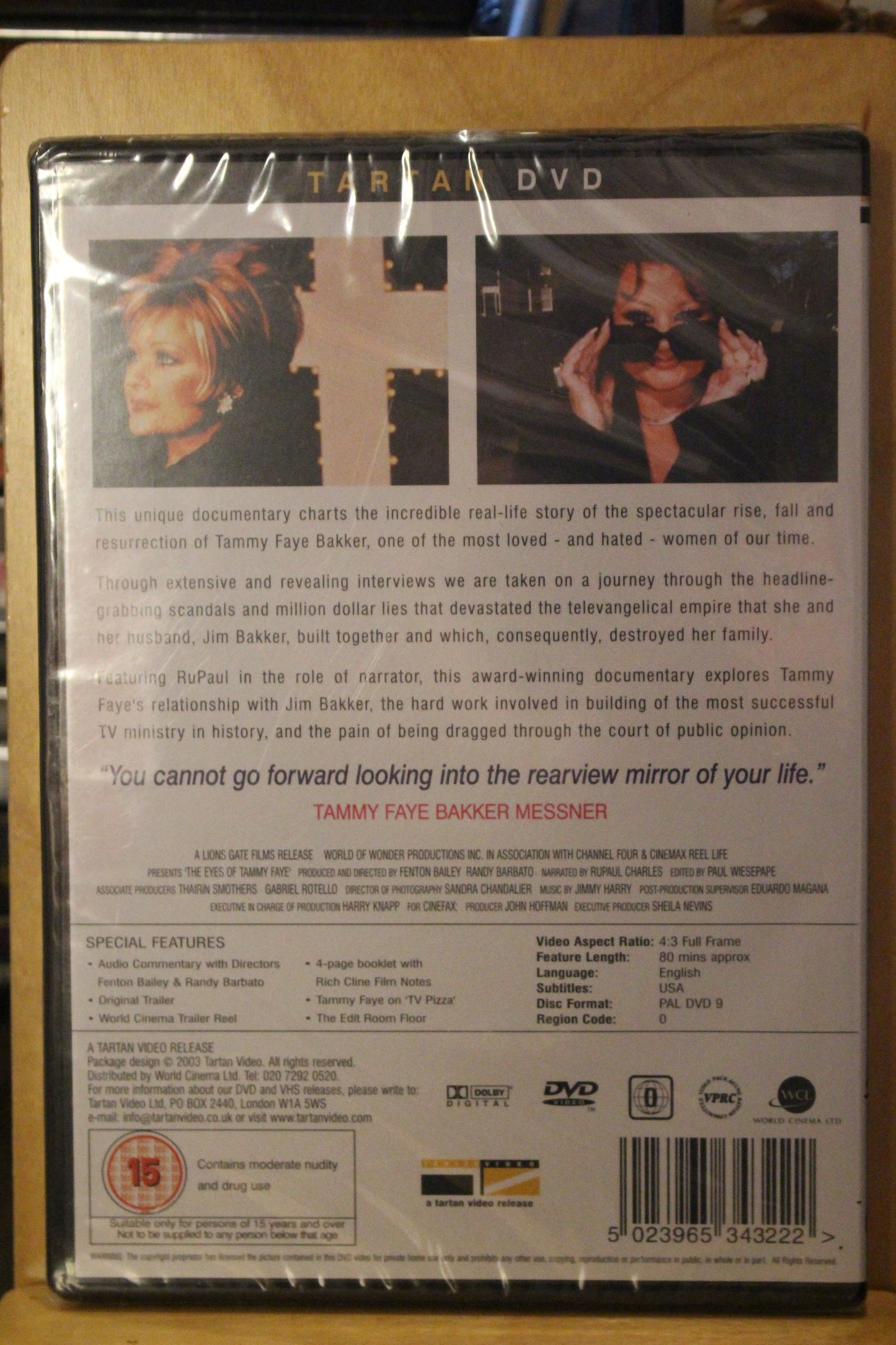 The Eyes of Tammy Faye DVD