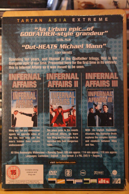 Infernal Affairs DVD