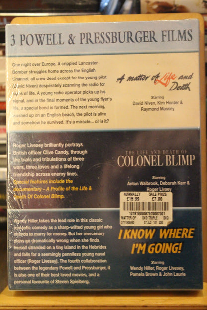 A Matter of Life and Death DVD