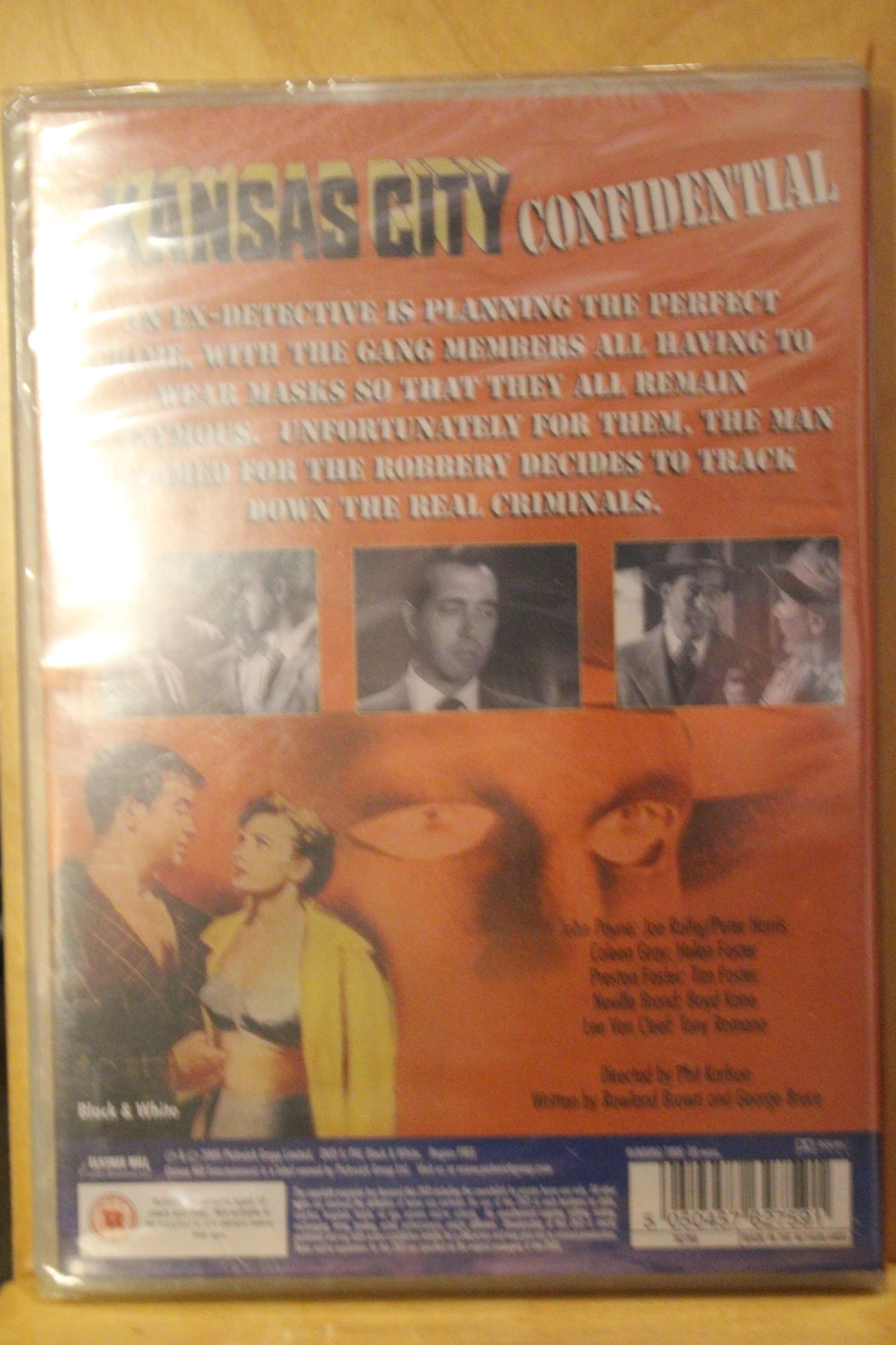 Kansas City Confidential DVD
