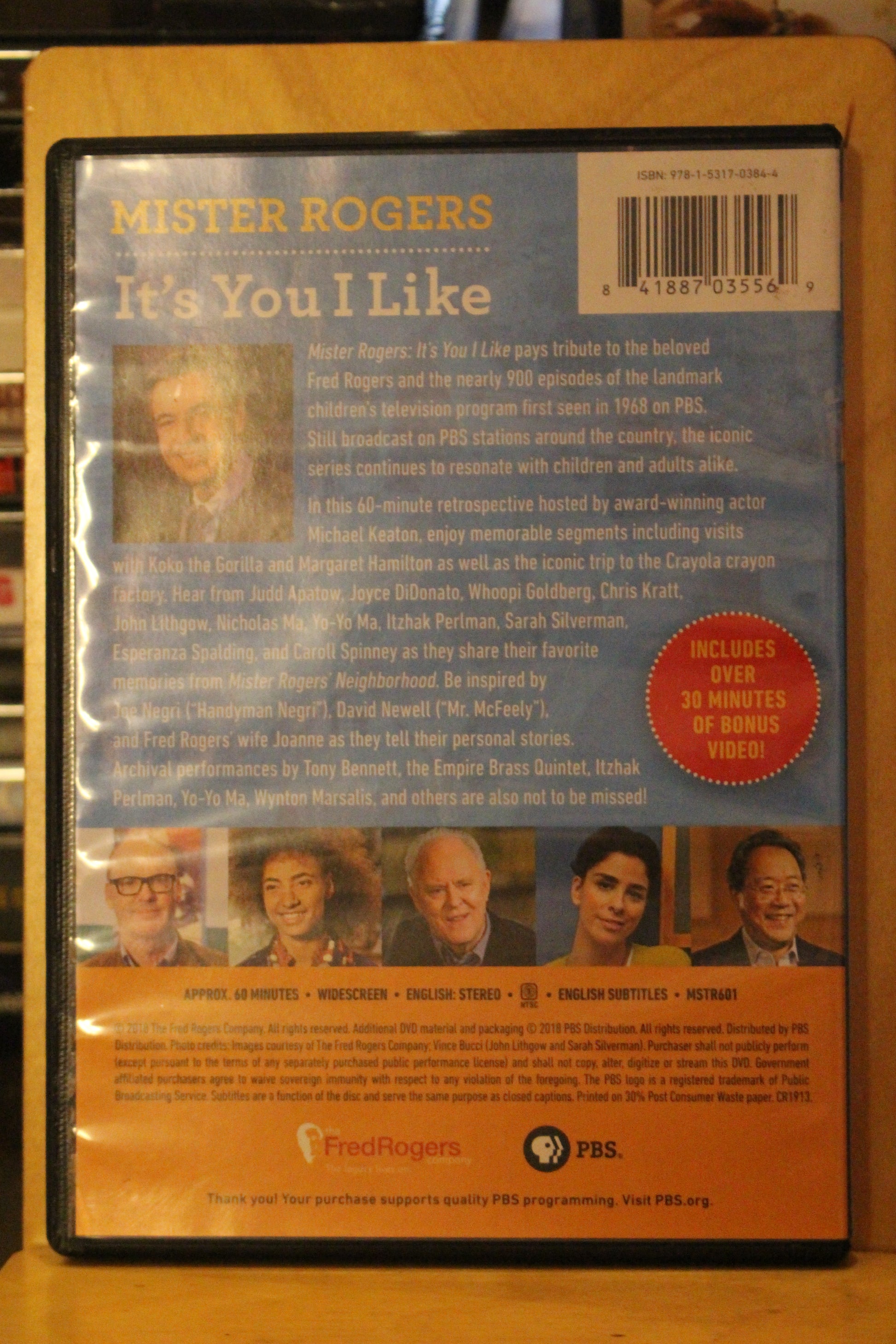 Mister Rogers: It's You I Like DVD