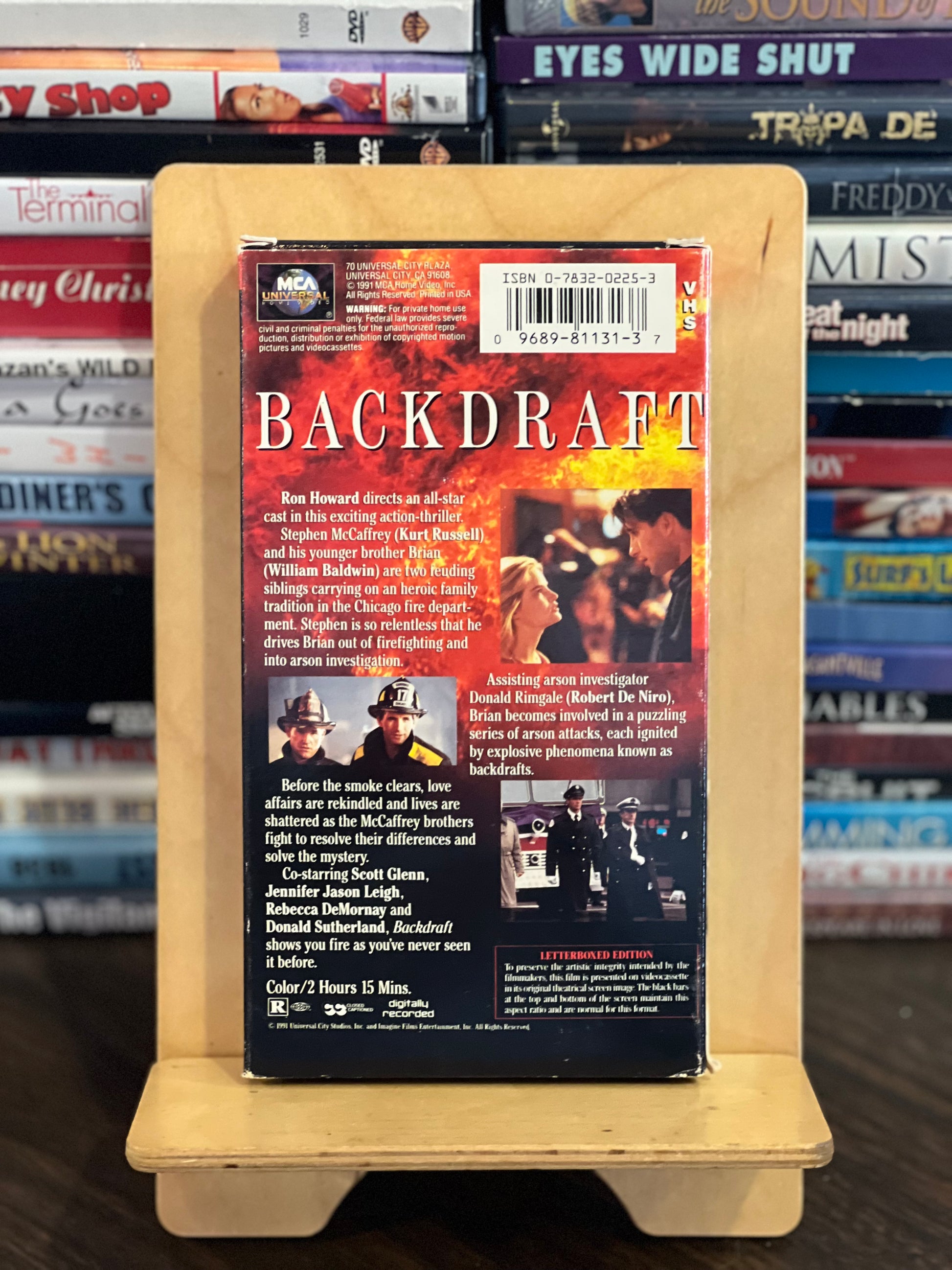 Backdraft VHS