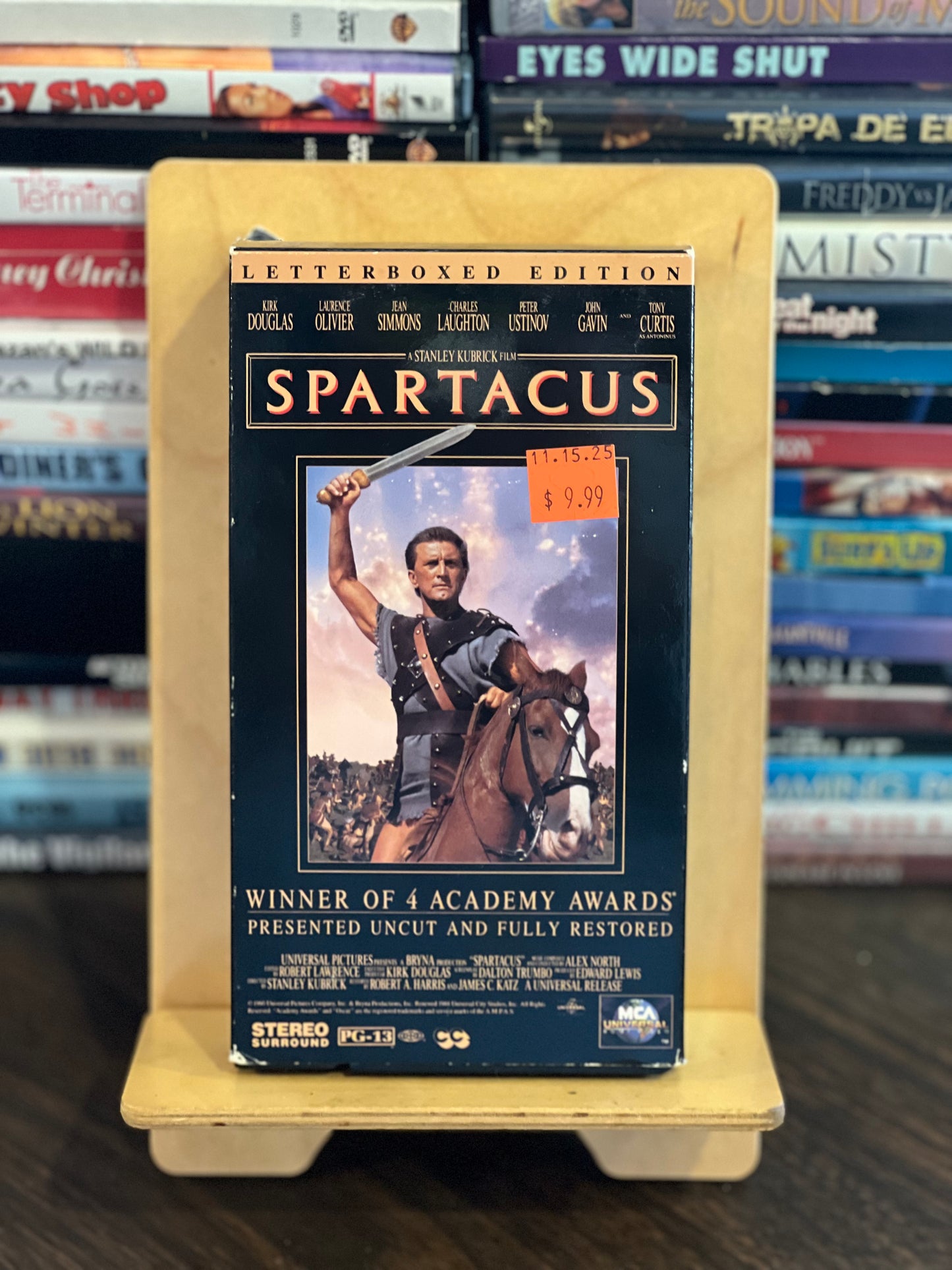 Spartacus VHS