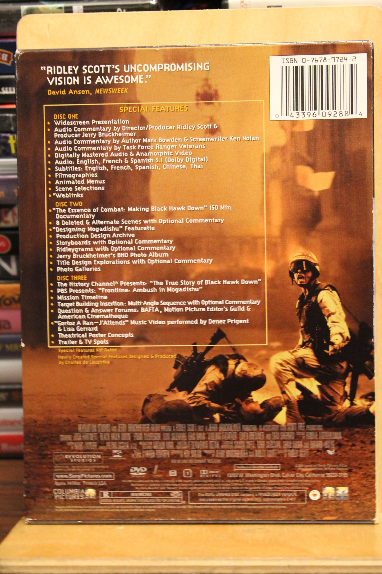 Black Hawk Down DVD