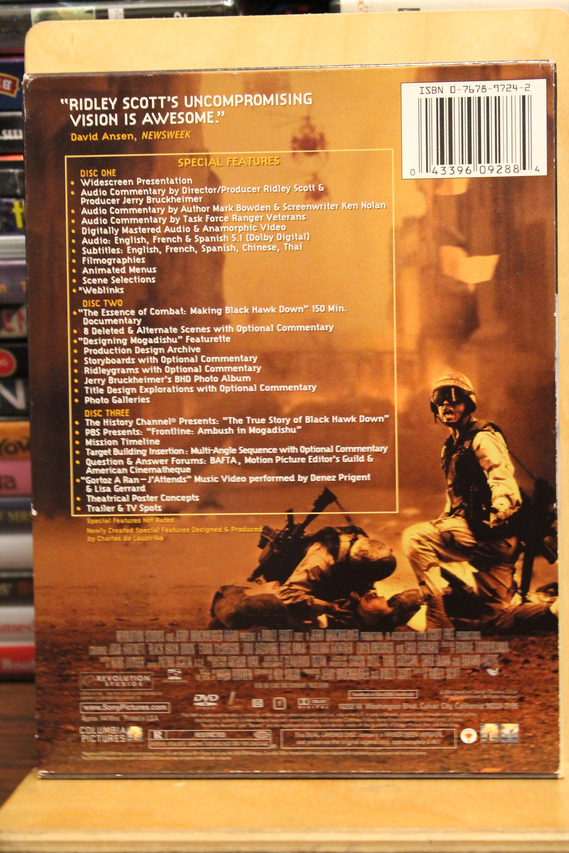 Black Hawk Down DVD